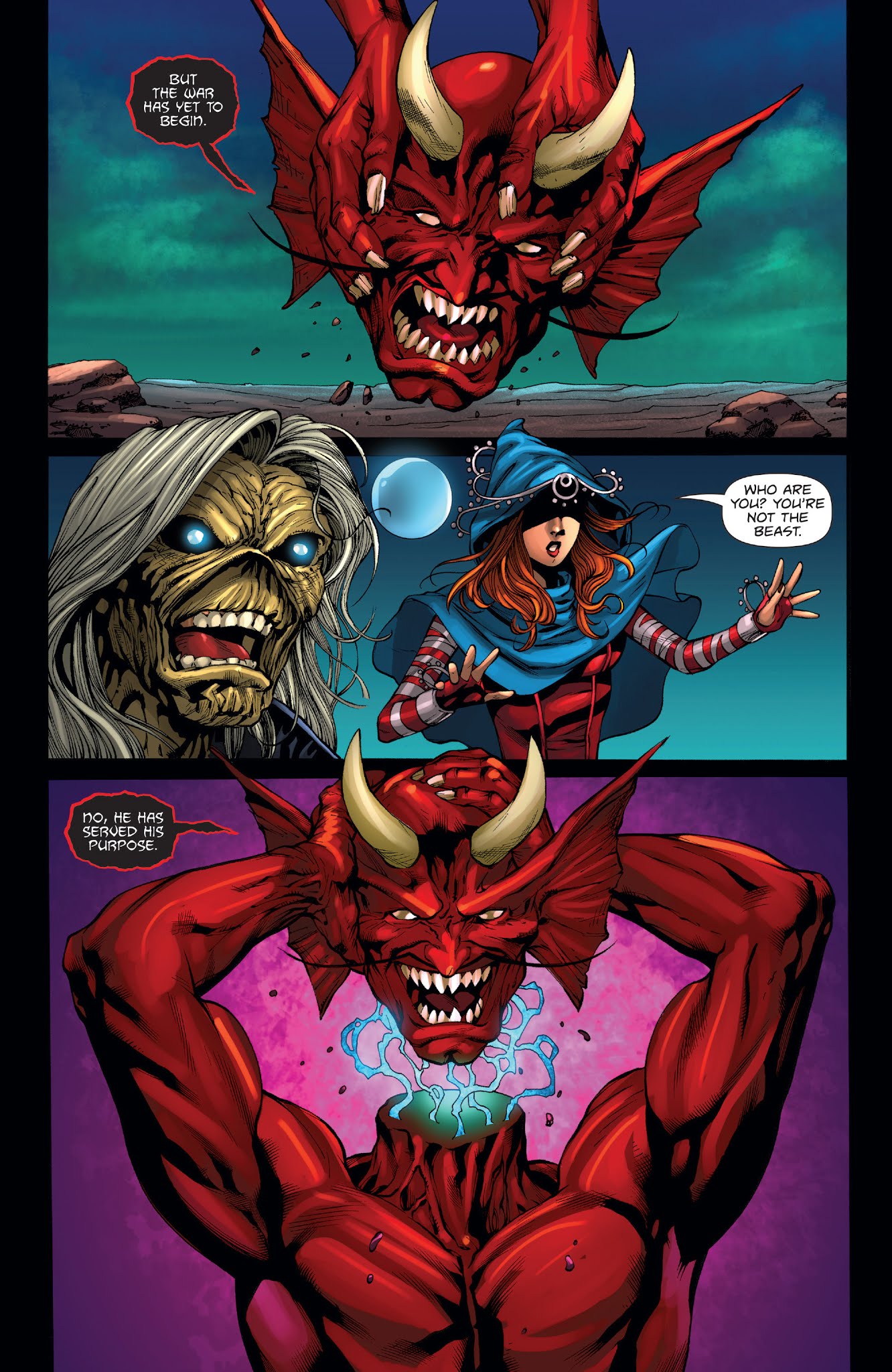 Read online Iron Maiden: Legacy of the Beast comic -  Issue #5 - 18