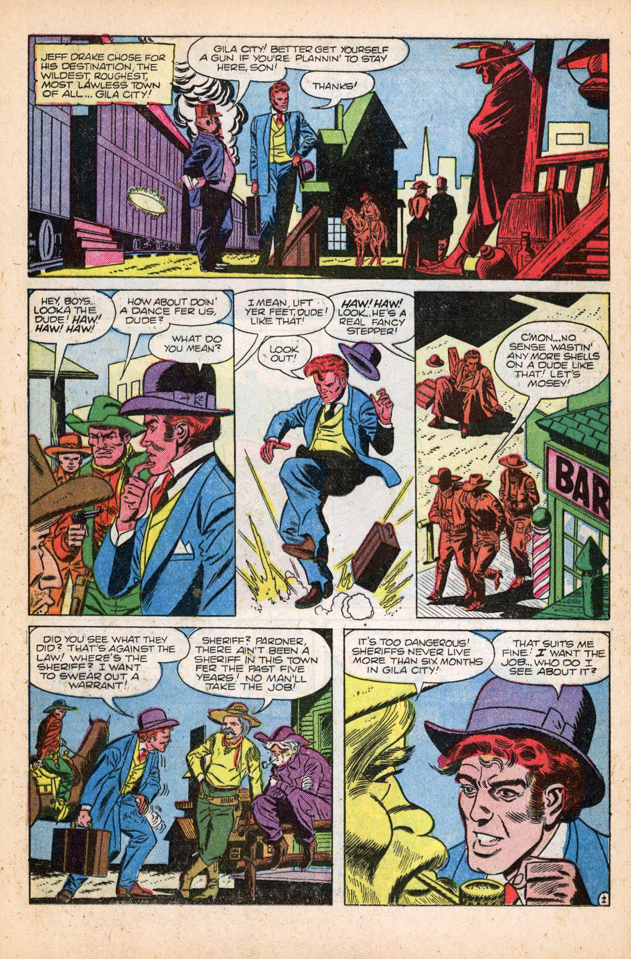 Read online The Outlaw Kid (1954) comic -  Issue #6 - 21