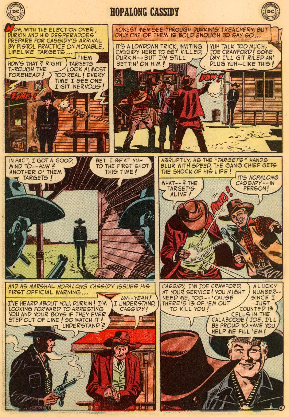Read online Hopalong Cassidy comic -  Issue #88 - 6