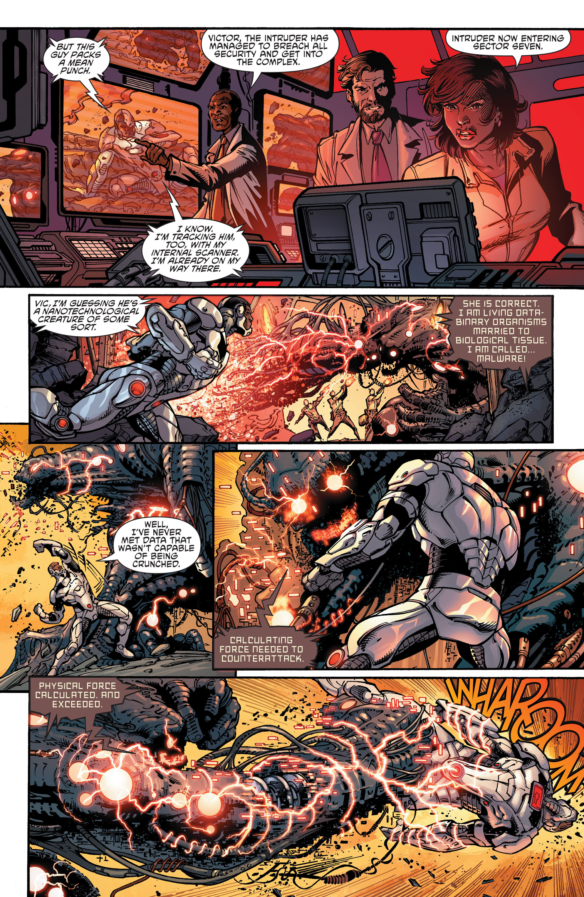 Read online Cyborg: Rebirth comic -  Issue # Full - 10