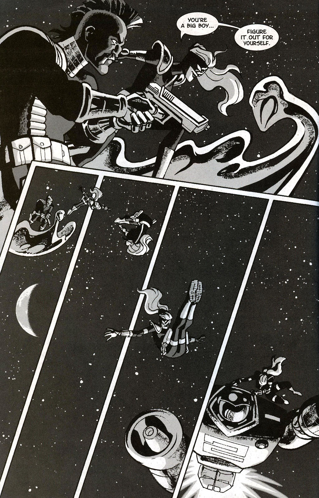 Read online Gargoyles: Bad Guys comic -  Issue #3 - 4