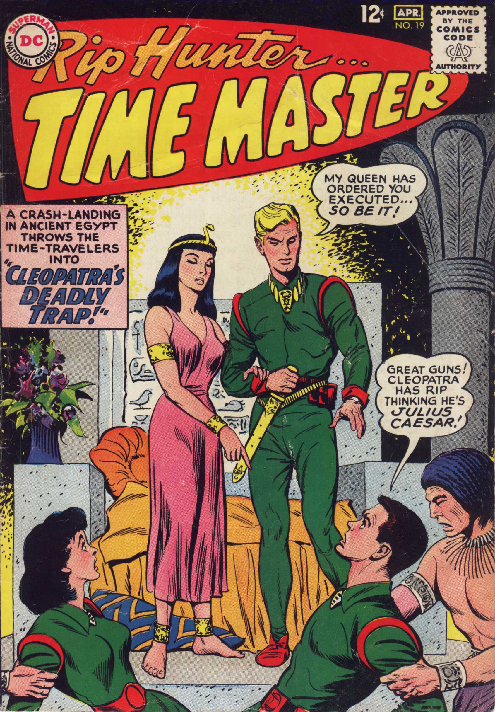 Read online Rip Hunter...Time Master comic -  Issue #19 - 1