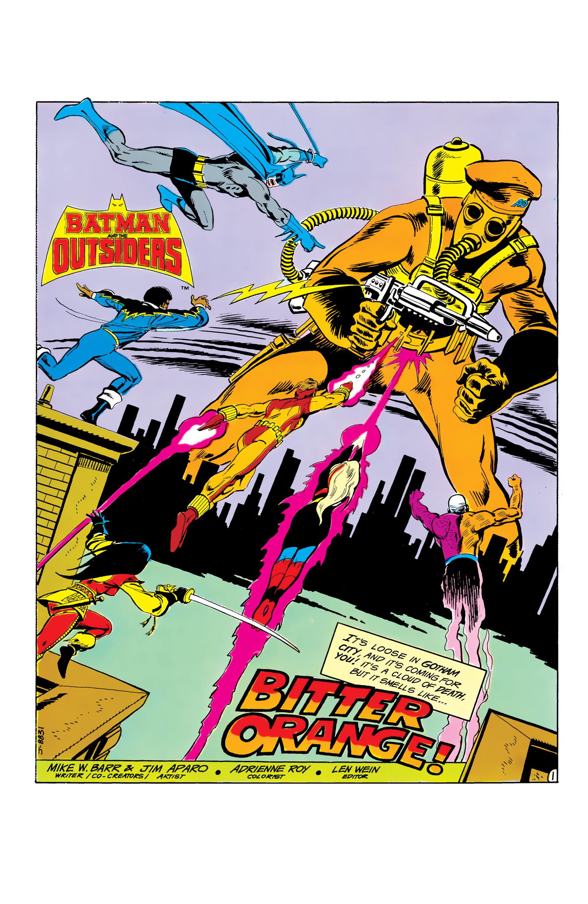 Read online Batman and the Outsiders (1983) comic -  Issue #3 - 2