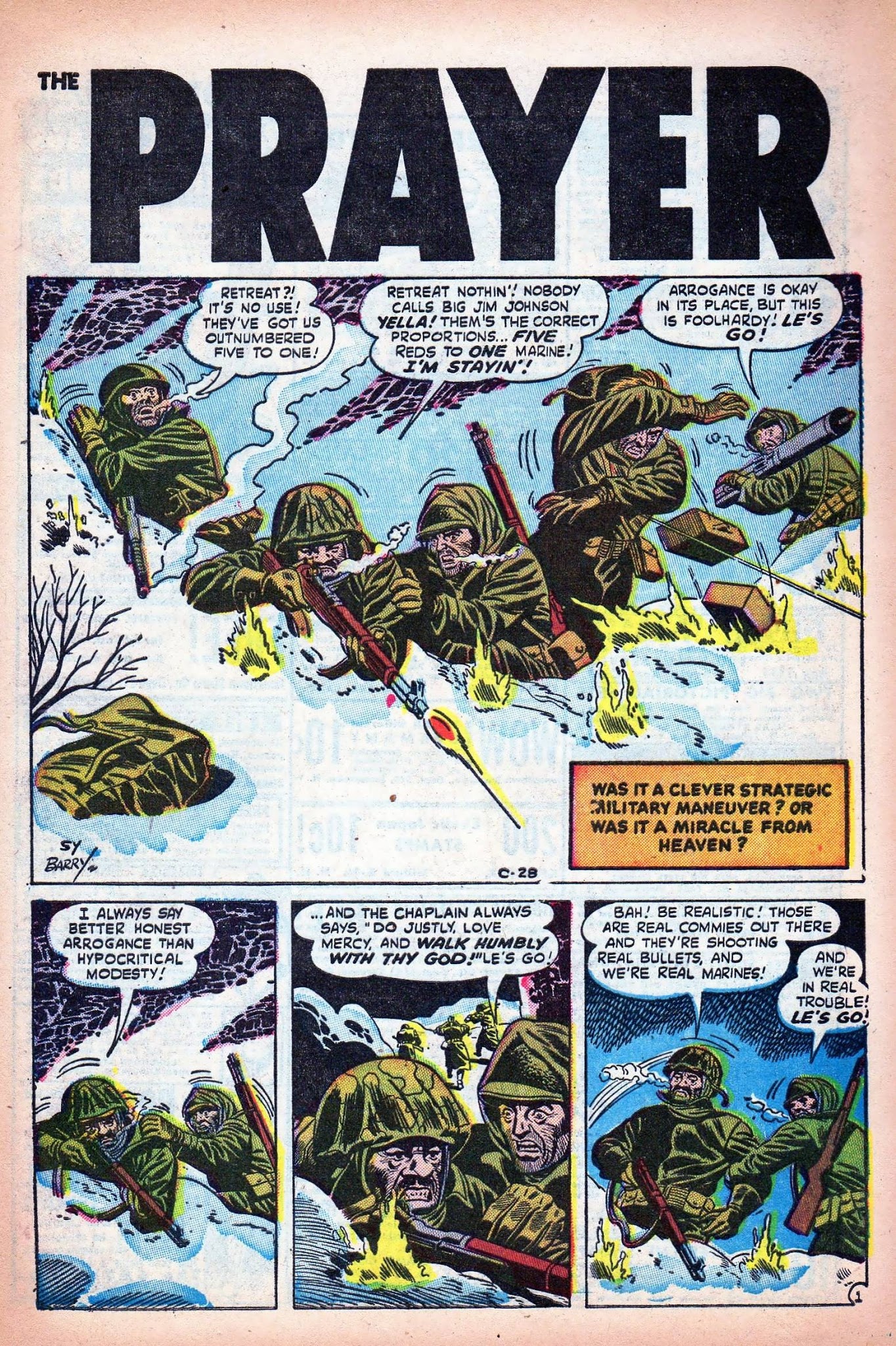 Read online War Comics comic -  Issue #18 - 28