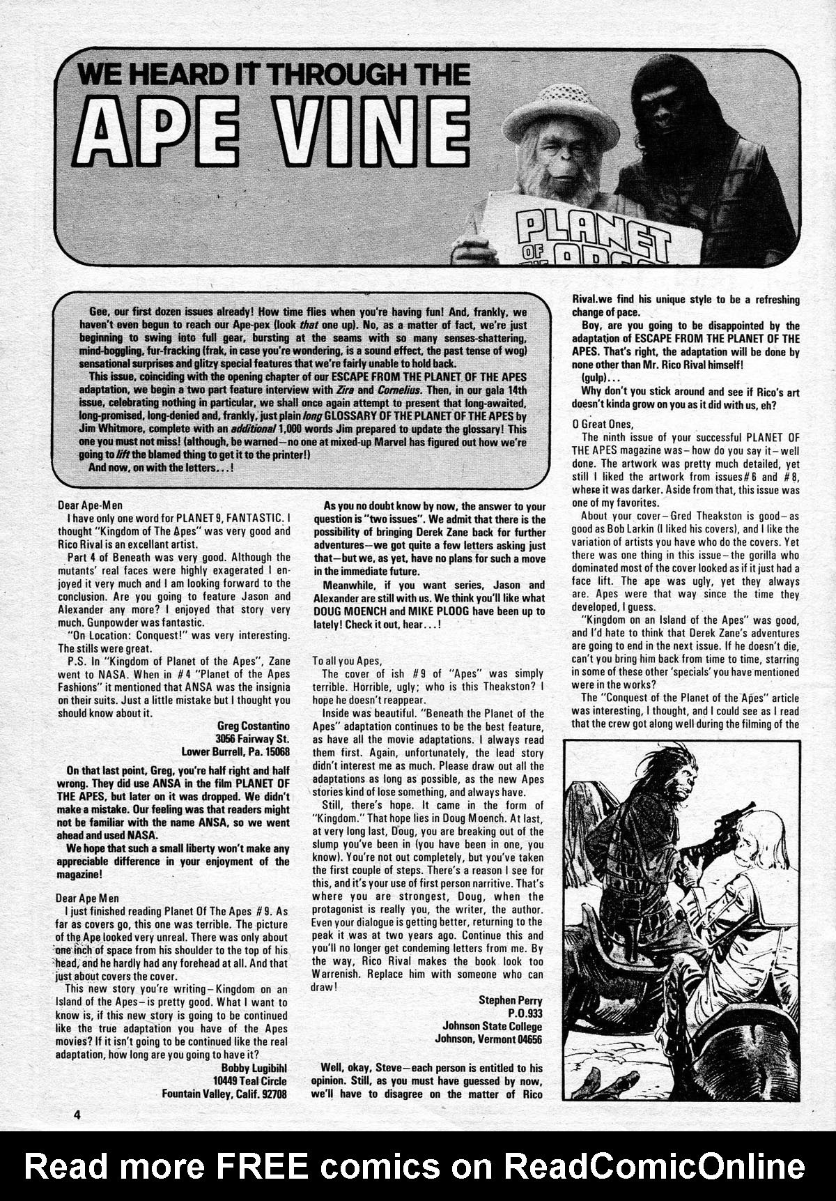 Read online Planet of the Apes comic -  Issue #12 - 4