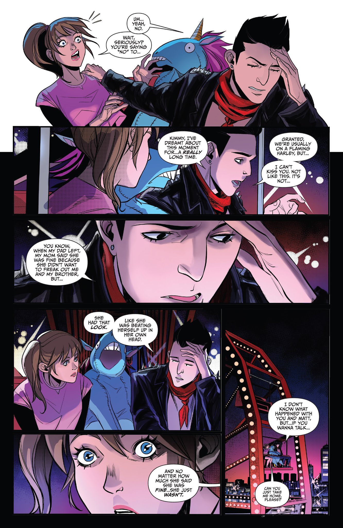 Read online Saban's Go Go Power Rangers comic -  Issue #15 - 16