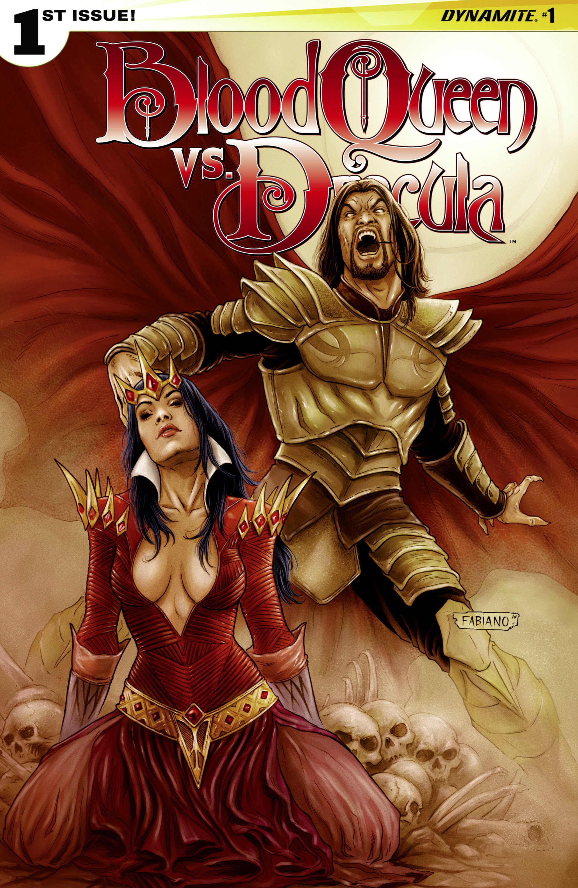 Read online Blood Queen Vs. Dracula comic -  Issue #1 - 2