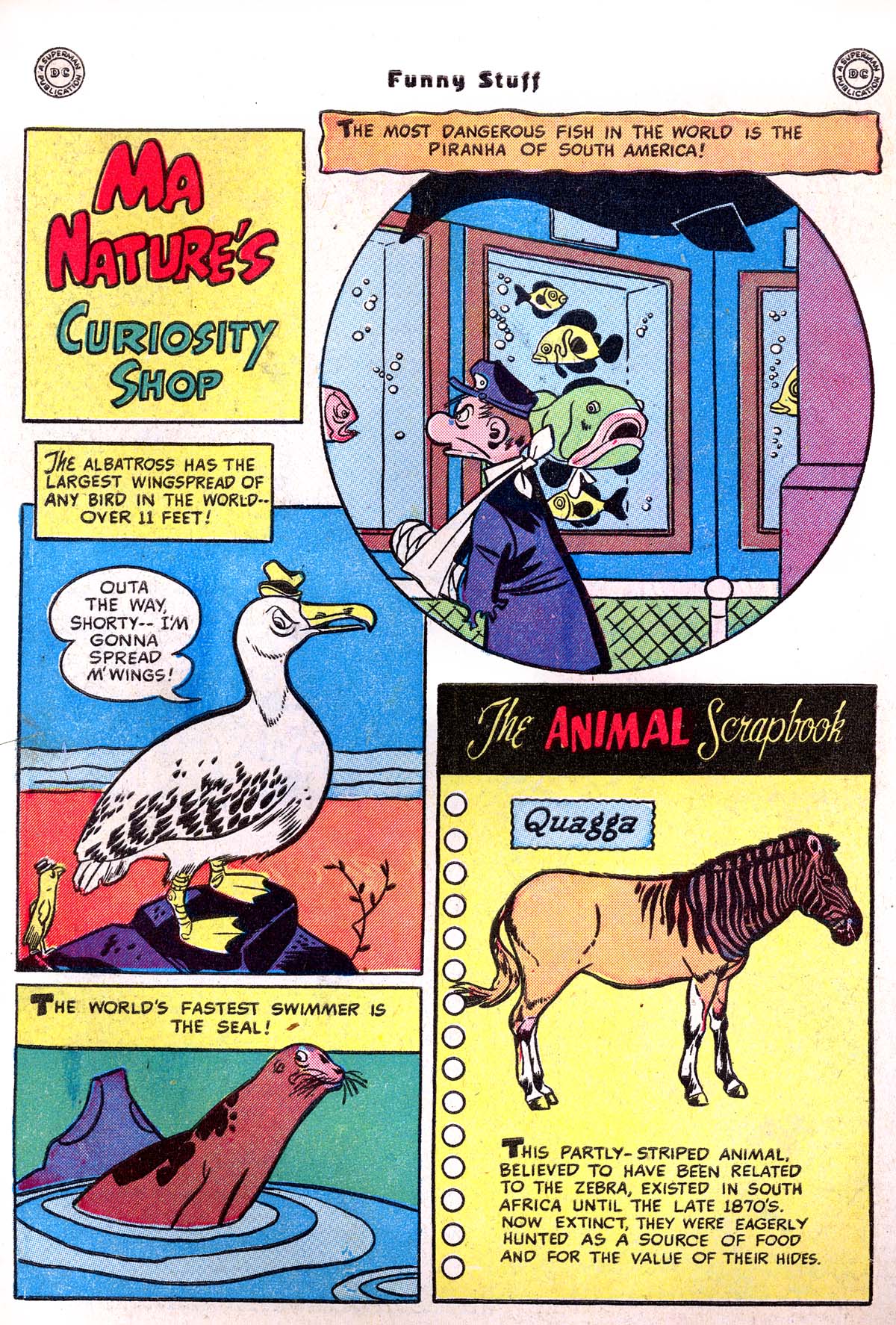 Read online Funny Stuff comic -  Issue #45 - 50