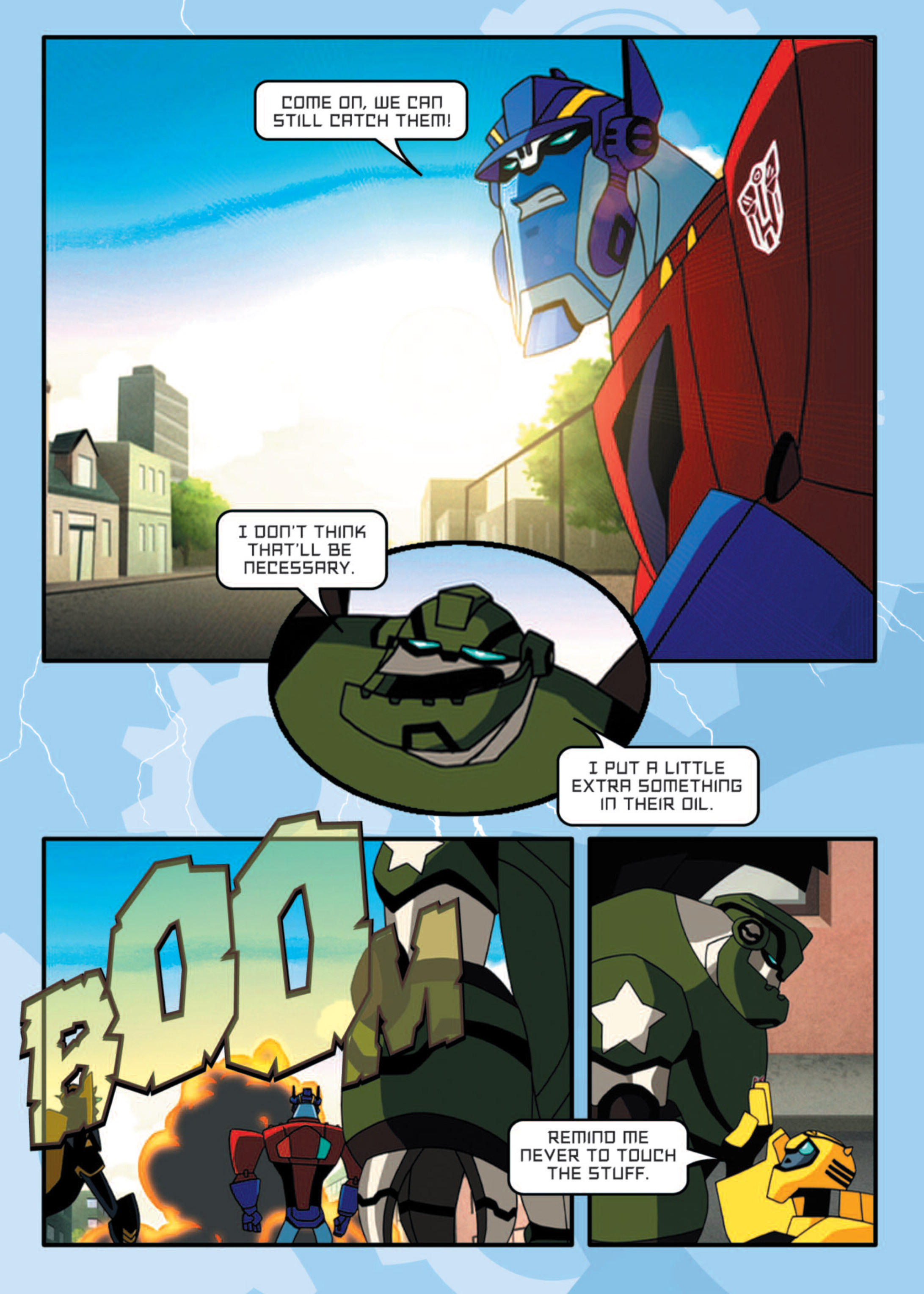 Read online Transformers Animated comic -  Issue #10 - 62