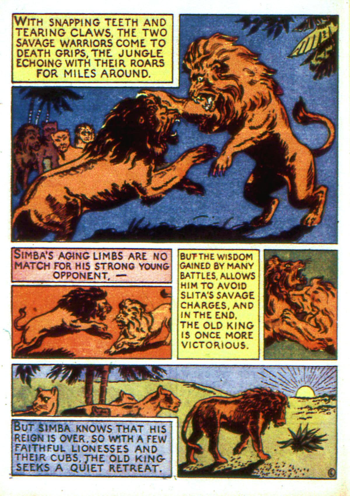 Read online Jungle Comics comic -  Issue #1 - 60