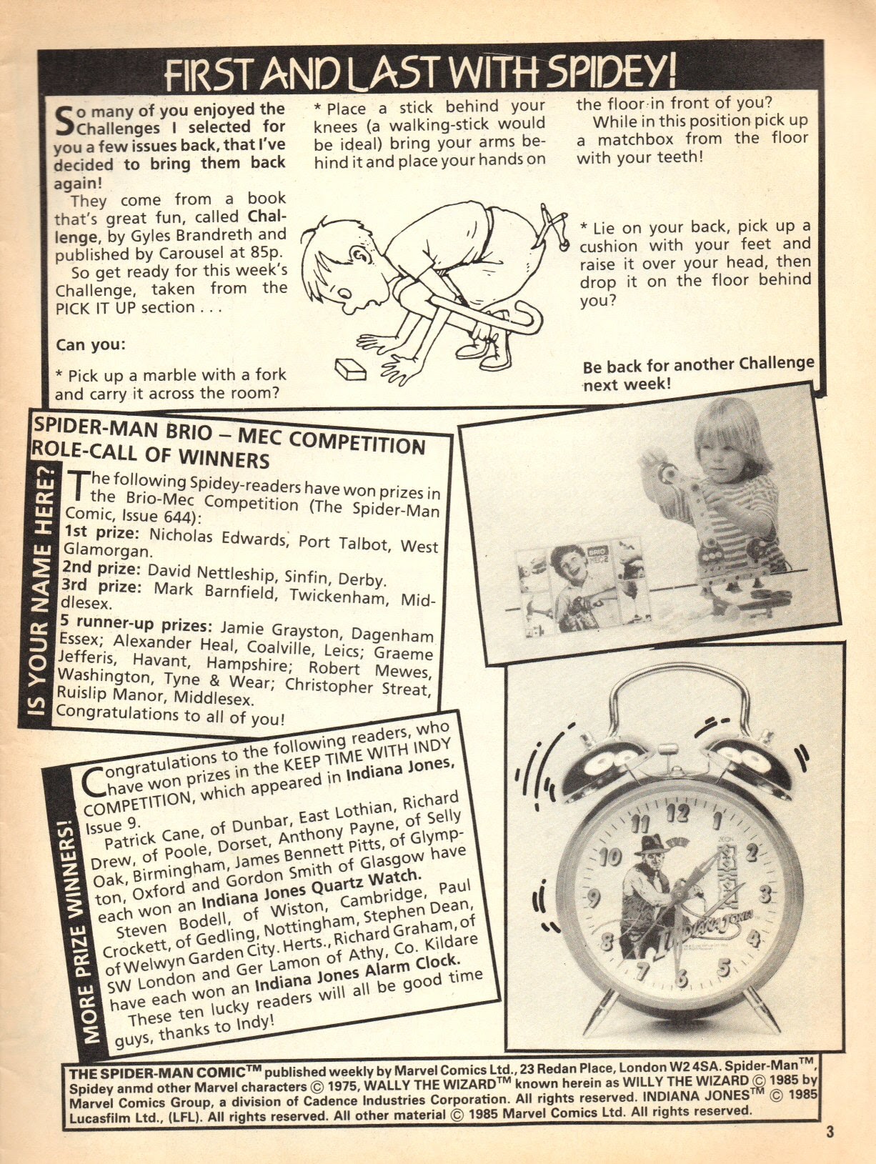 Read online Spidey Comic comic -  Issue #652 - 3