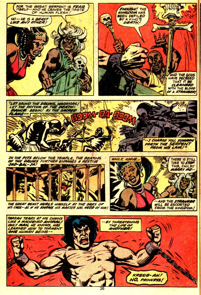 Read online Tarzan (1977) comic -  Issue # _Annual 2 - 22