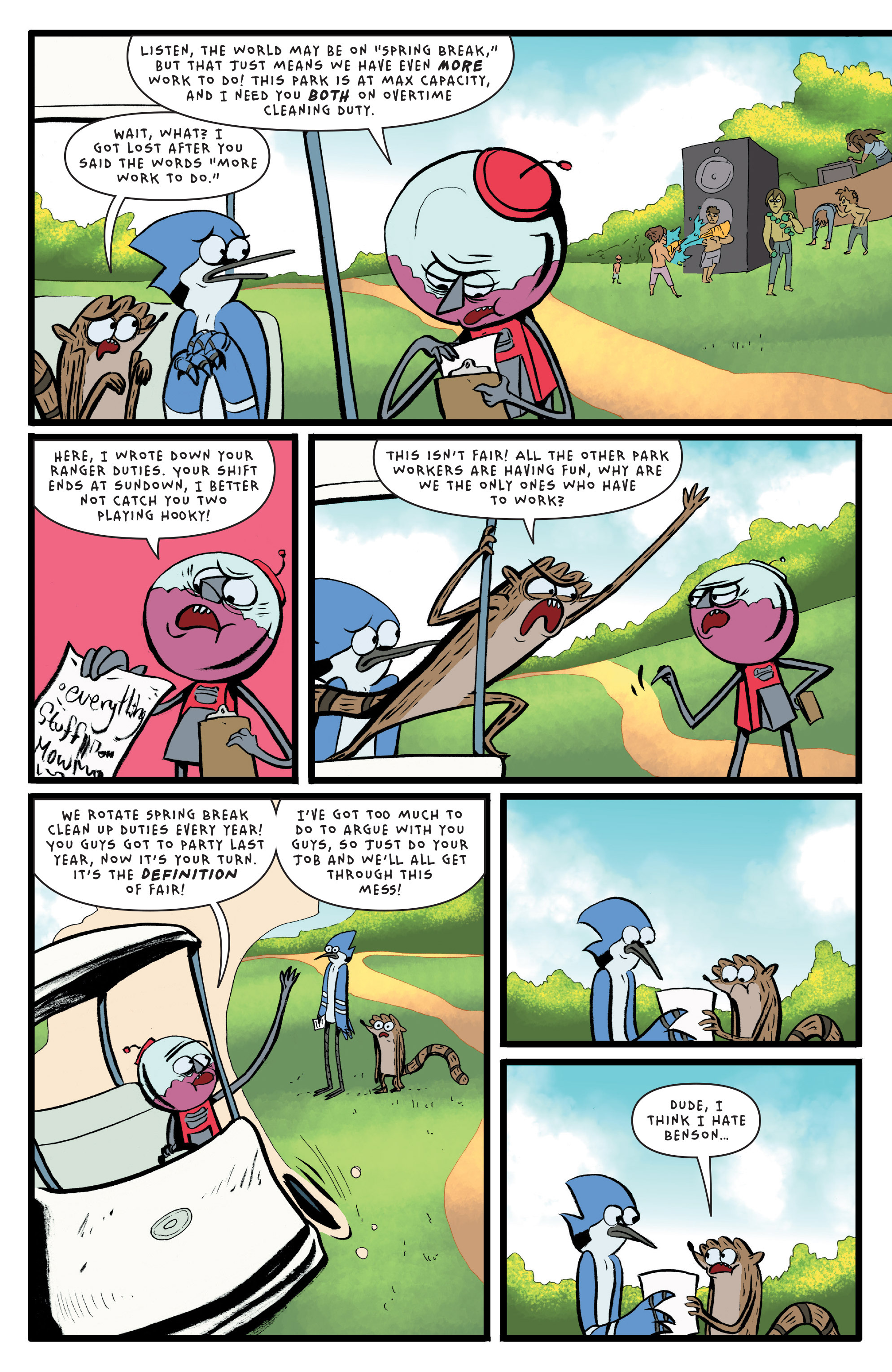 Read online Regular Show comic -  Issue #17 - 4