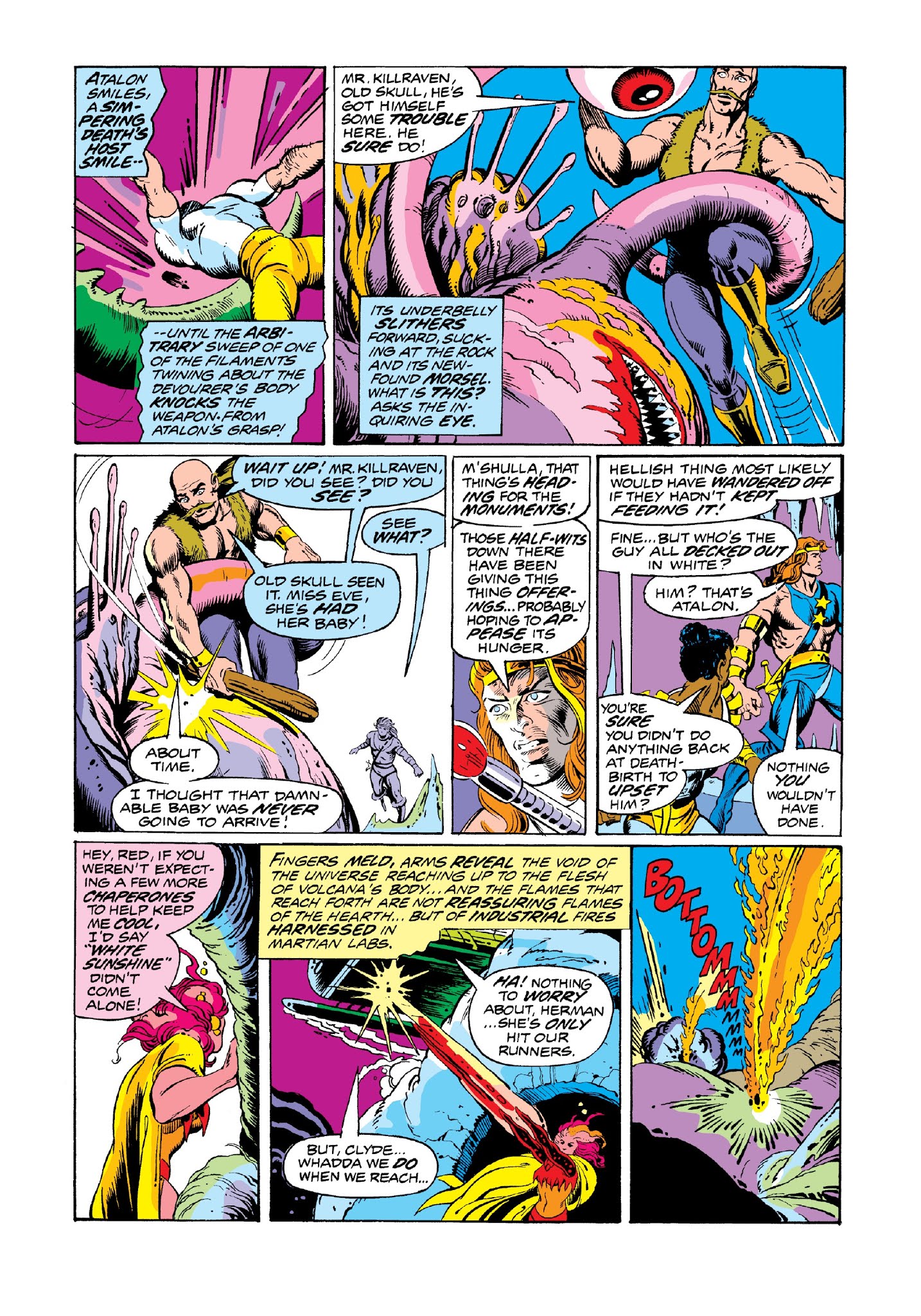 Read online Marvel Masterworks: Killraven comic -  Issue # TPB 1 (Part 3) - 39