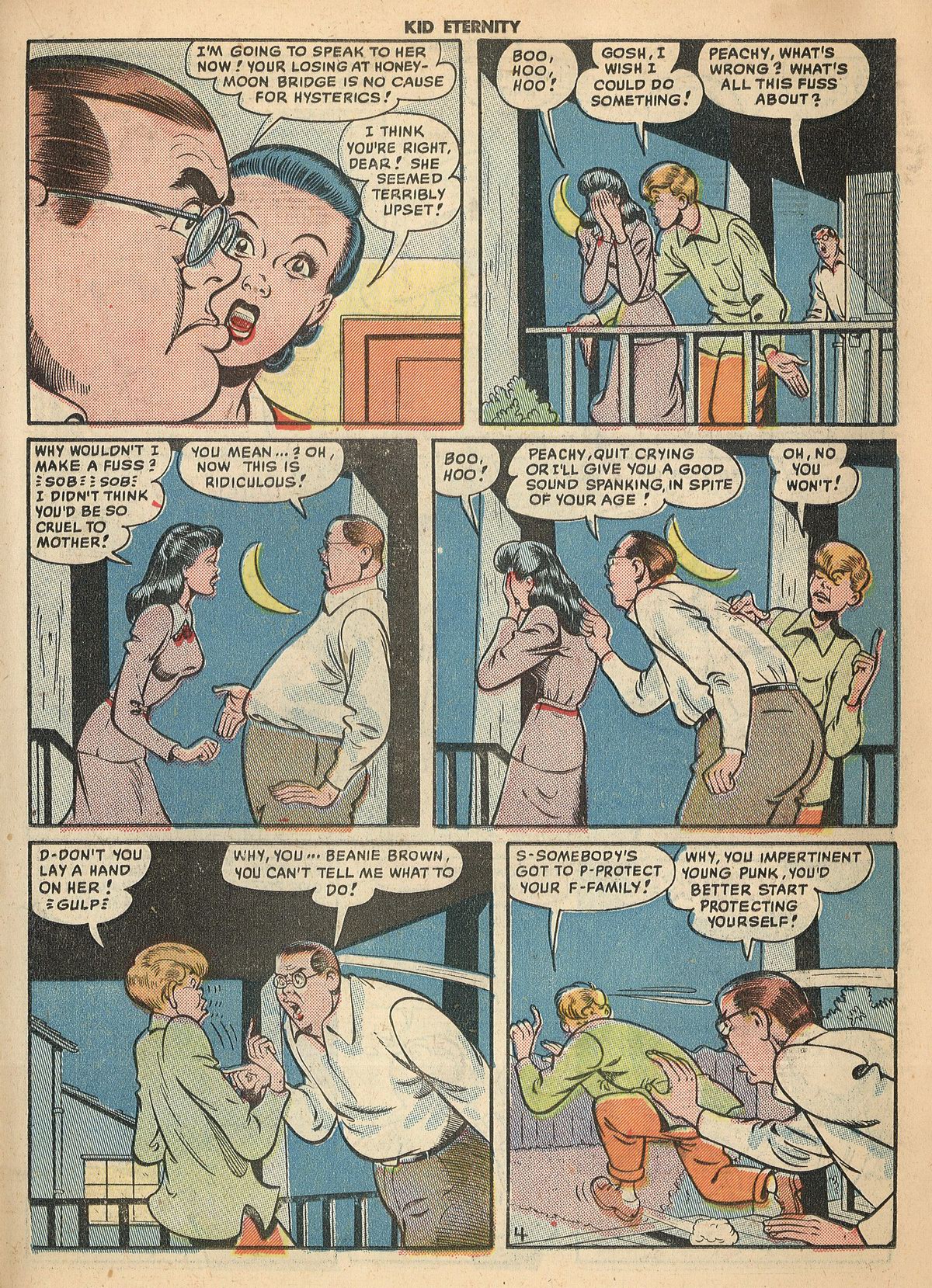 Read online Kid Eternity (1946) comic -  Issue #18 - 20