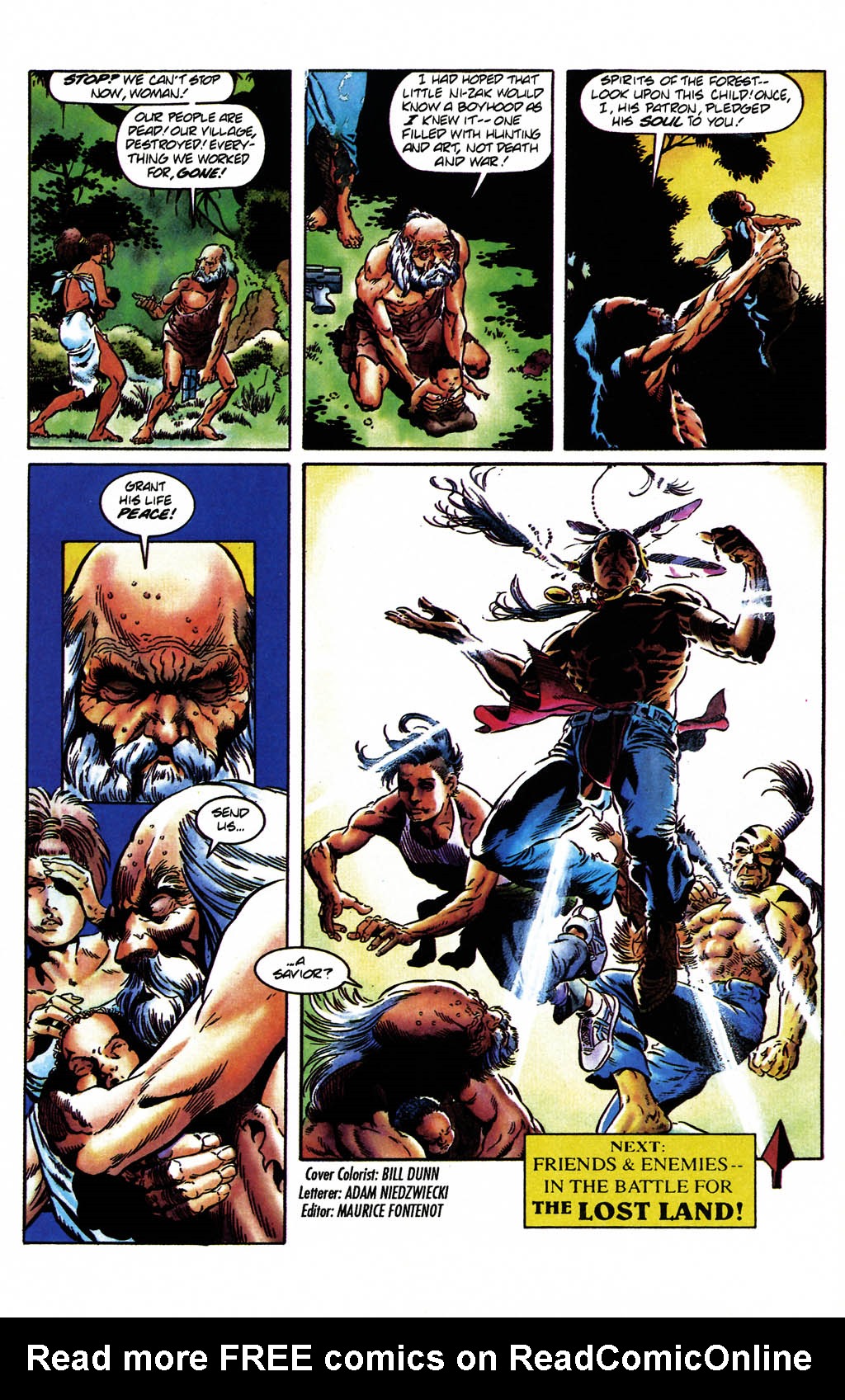 Read online Turok, Dinosaur Hunter (1993) comic -  Issue #24 - 22
