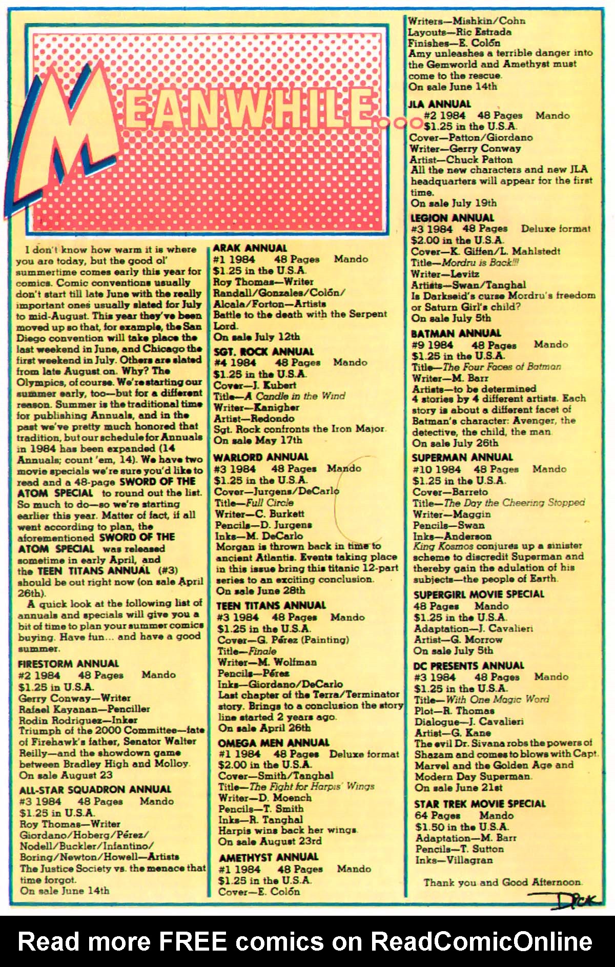 Read online DC Comics Presents comic -  Issue #72 - 28