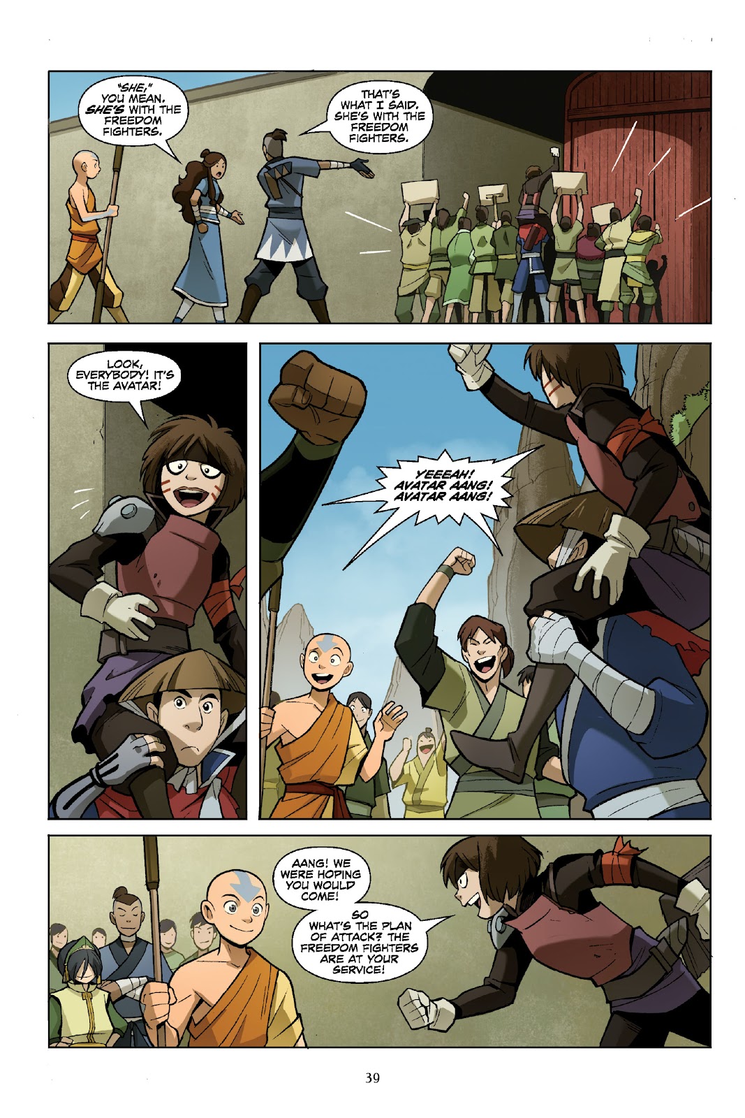 Nickelodeon Avatar: The Last Airbender - The Promise issue TPB Omnibus (Part 1) - Page 40