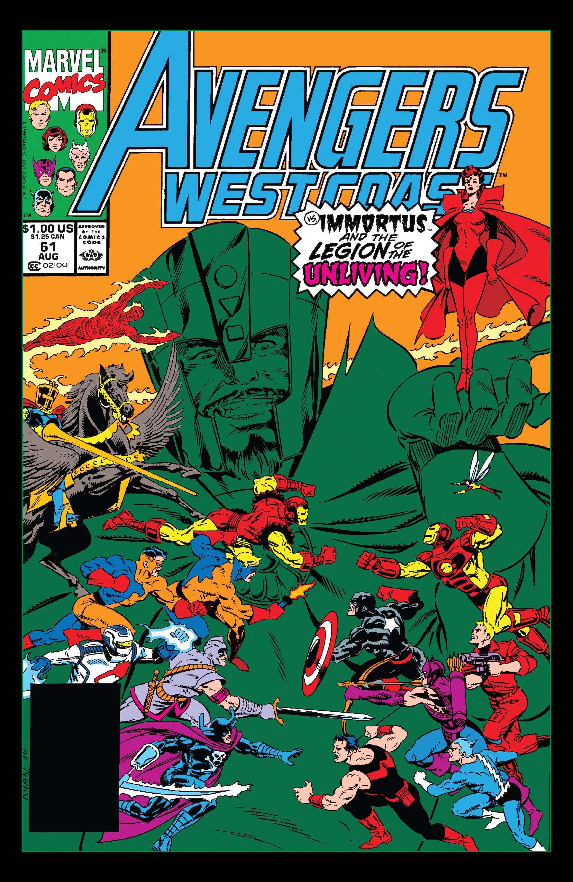 Read online Avengers West Coast Epic Collection: How The West Was Won comic -  Issue #Avengers West Coast Epic Collection Darker Than Scarlet (Part 3) - 58