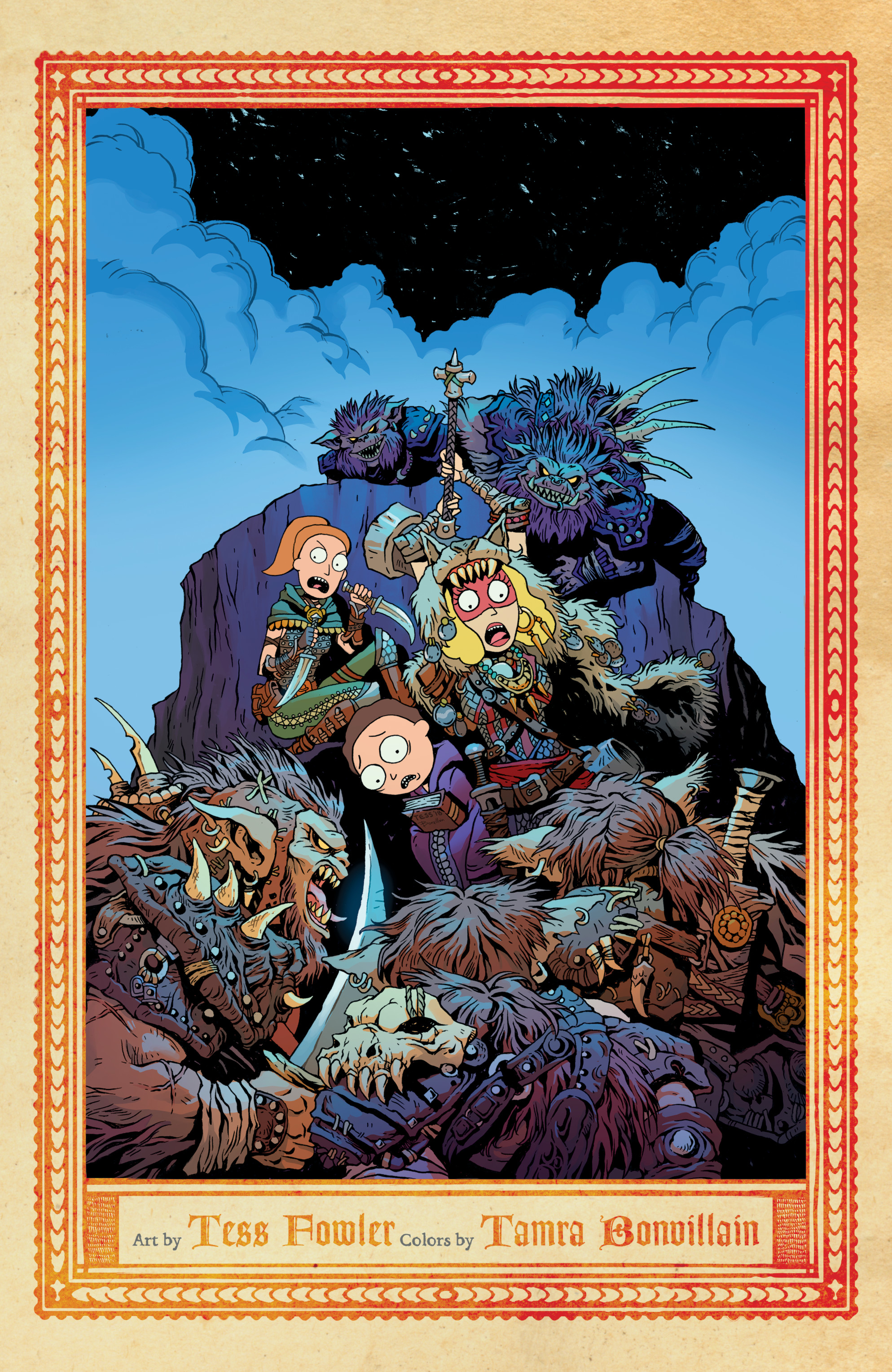 Read online Rick and Morty vs Dungeons & Dragons comic -  Issue # _TPB - 117