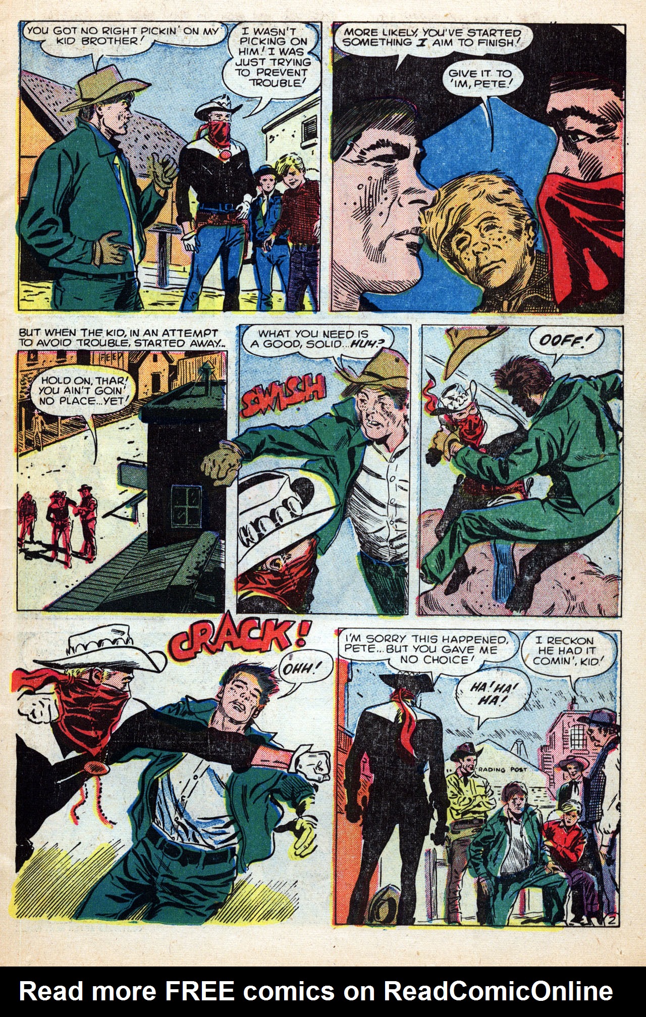 Read online The Outlaw Kid (1954) comic -  Issue #13 - 11