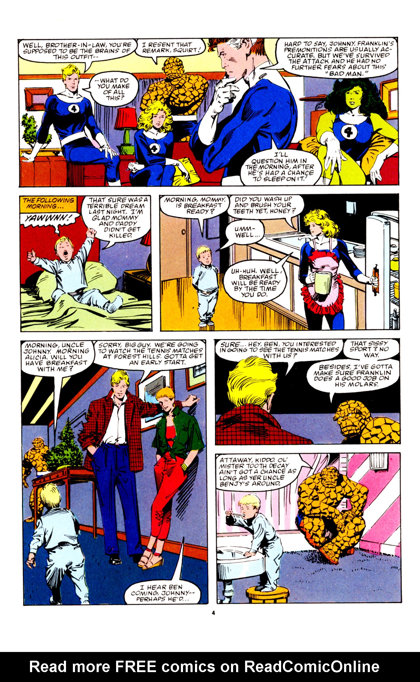 Read online Mephisto Vs. ... comic -  Issue #1 - 5
