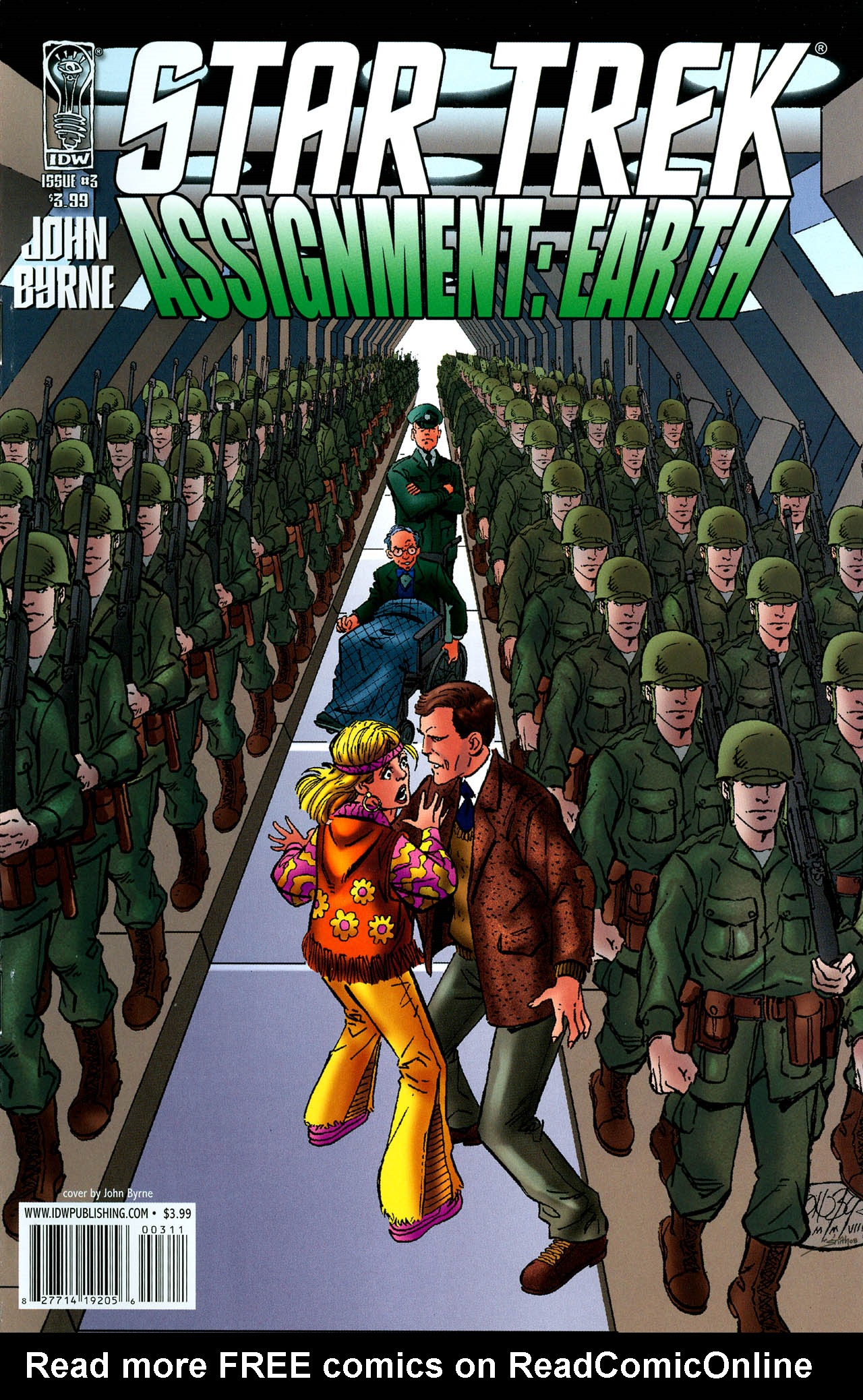 Read online Star Trek: Assignment: Earth comic -  Issue #3 - 1