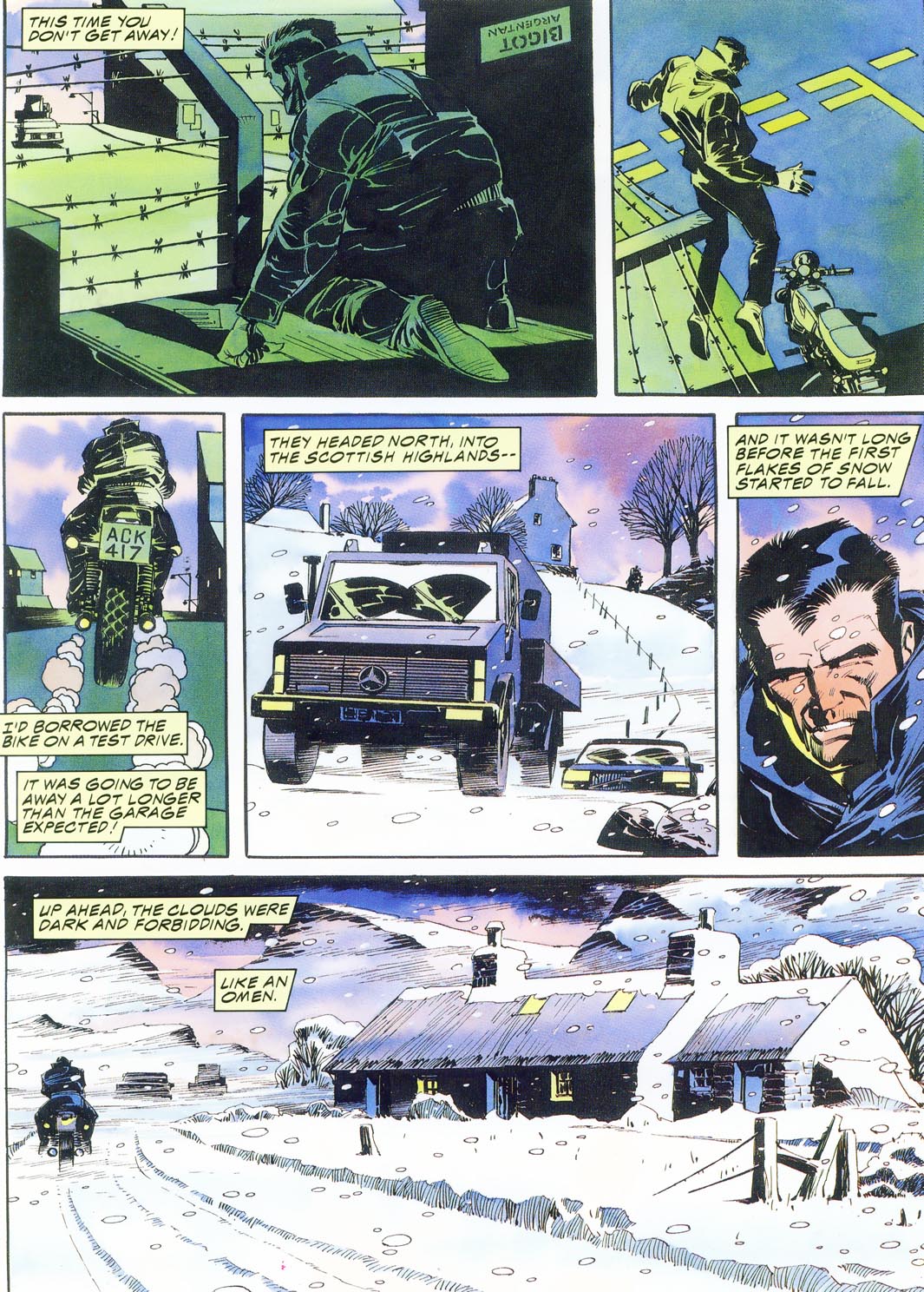 Read online The Punisher Blood on the Moors comic -  Issue # TPB - 34