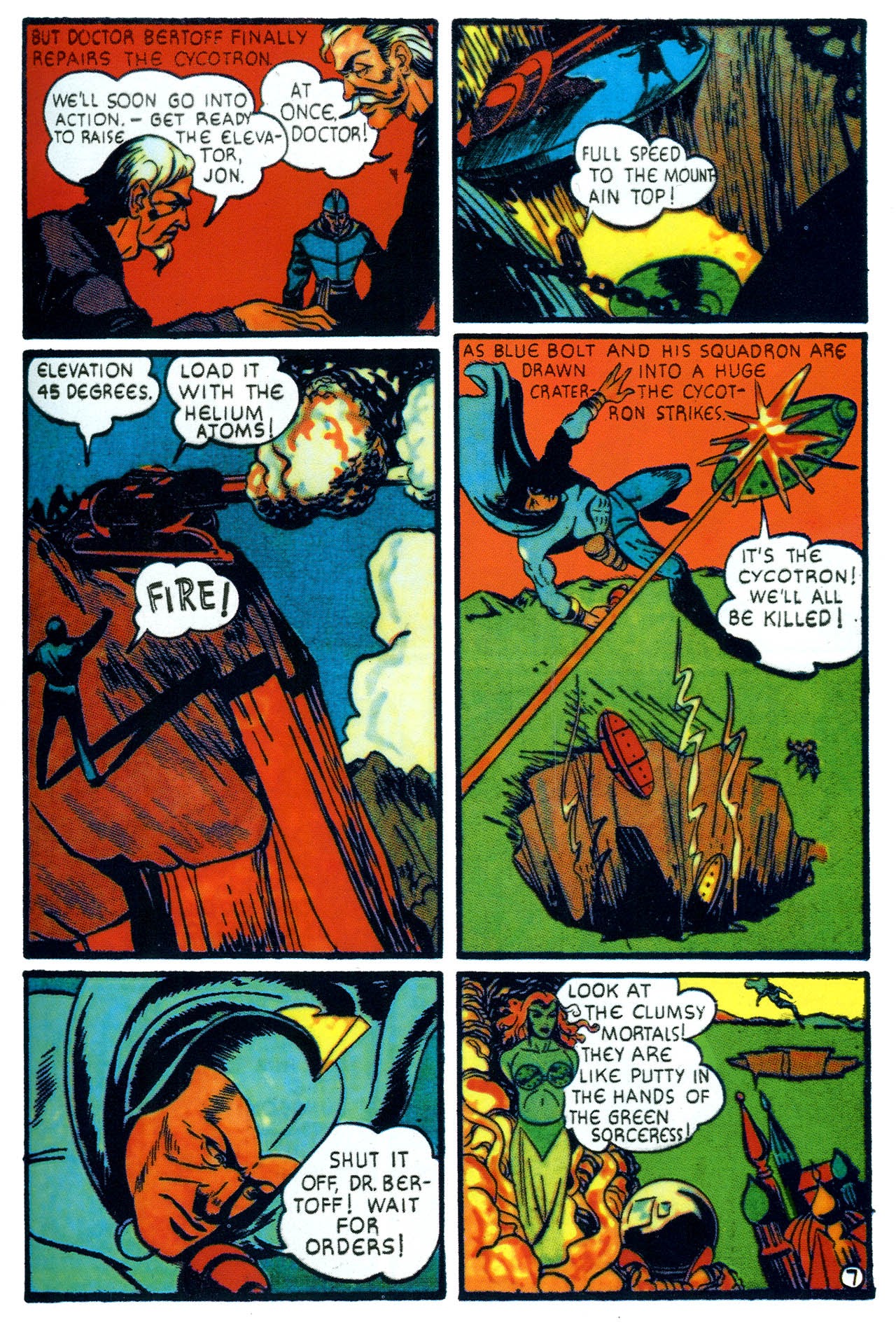 Read online Blue Bolt comic -  Issue # TPB - 8