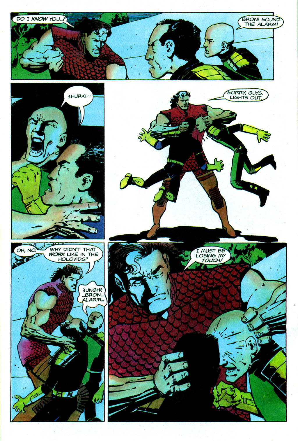 Read online Magnus Robot Fighter (1991) comic -  Issue #49 - 19