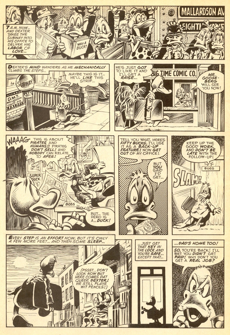 Read online Quack comic -  Issue #1 - 4