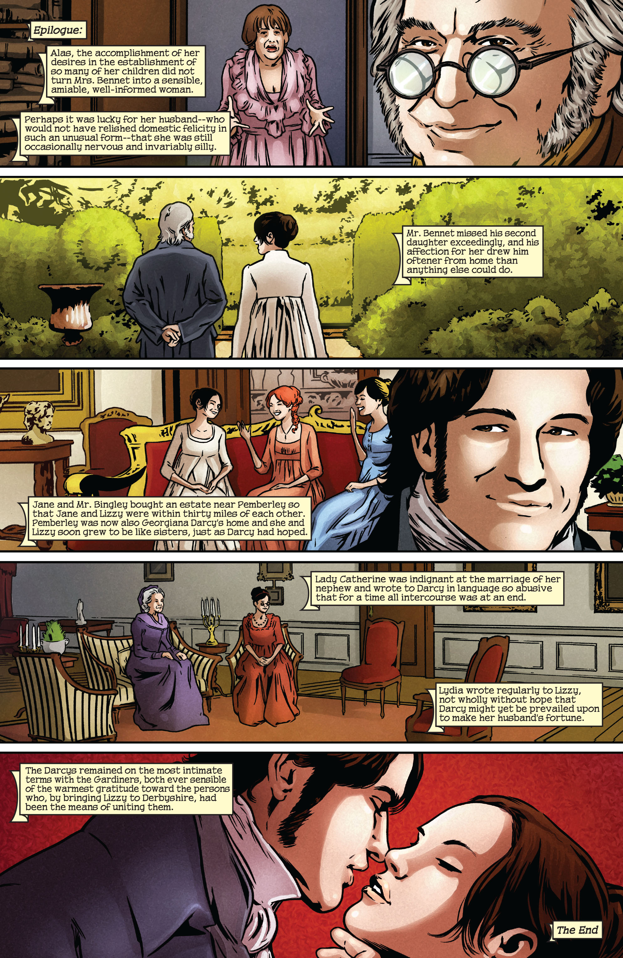 Read online Pride & Prejudice (2009) comic -  Issue #5 - 24