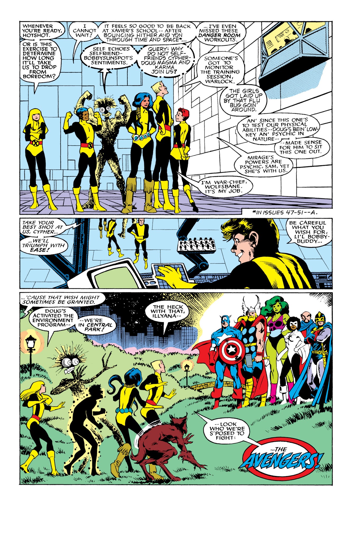 Read online New Mutants Classic comic -  Issue # TPB 7 - 117