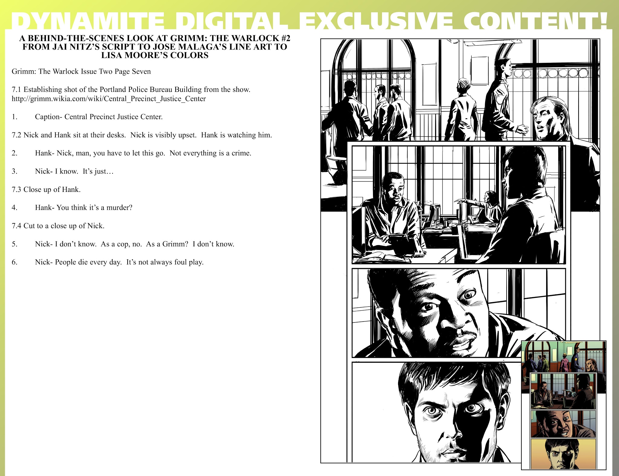 Read online Grimm: The Warlock comic -  Issue #2 - 28