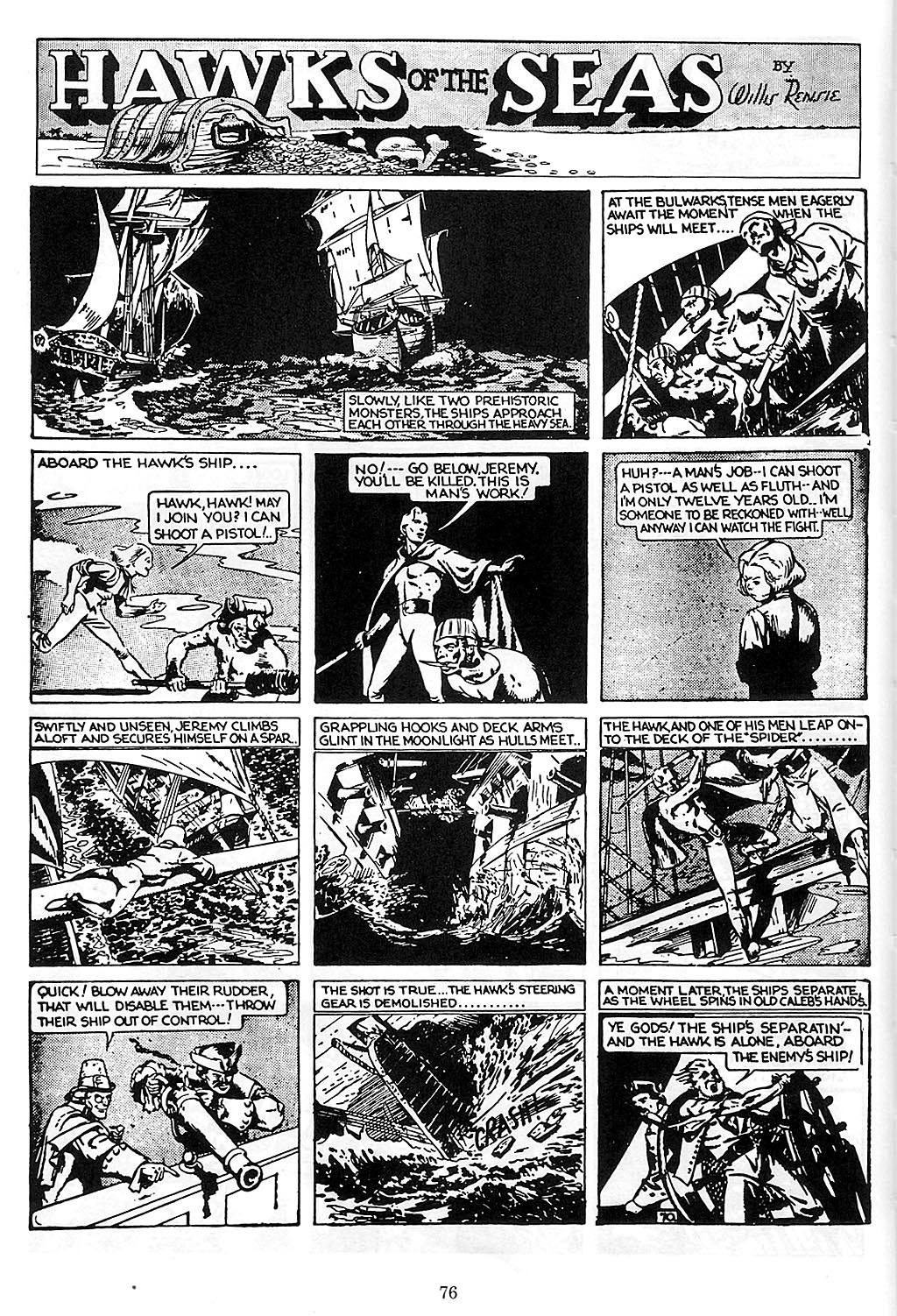 Read online Will Eisner's Hawks of the Seas comic -  Issue # TPB - 77