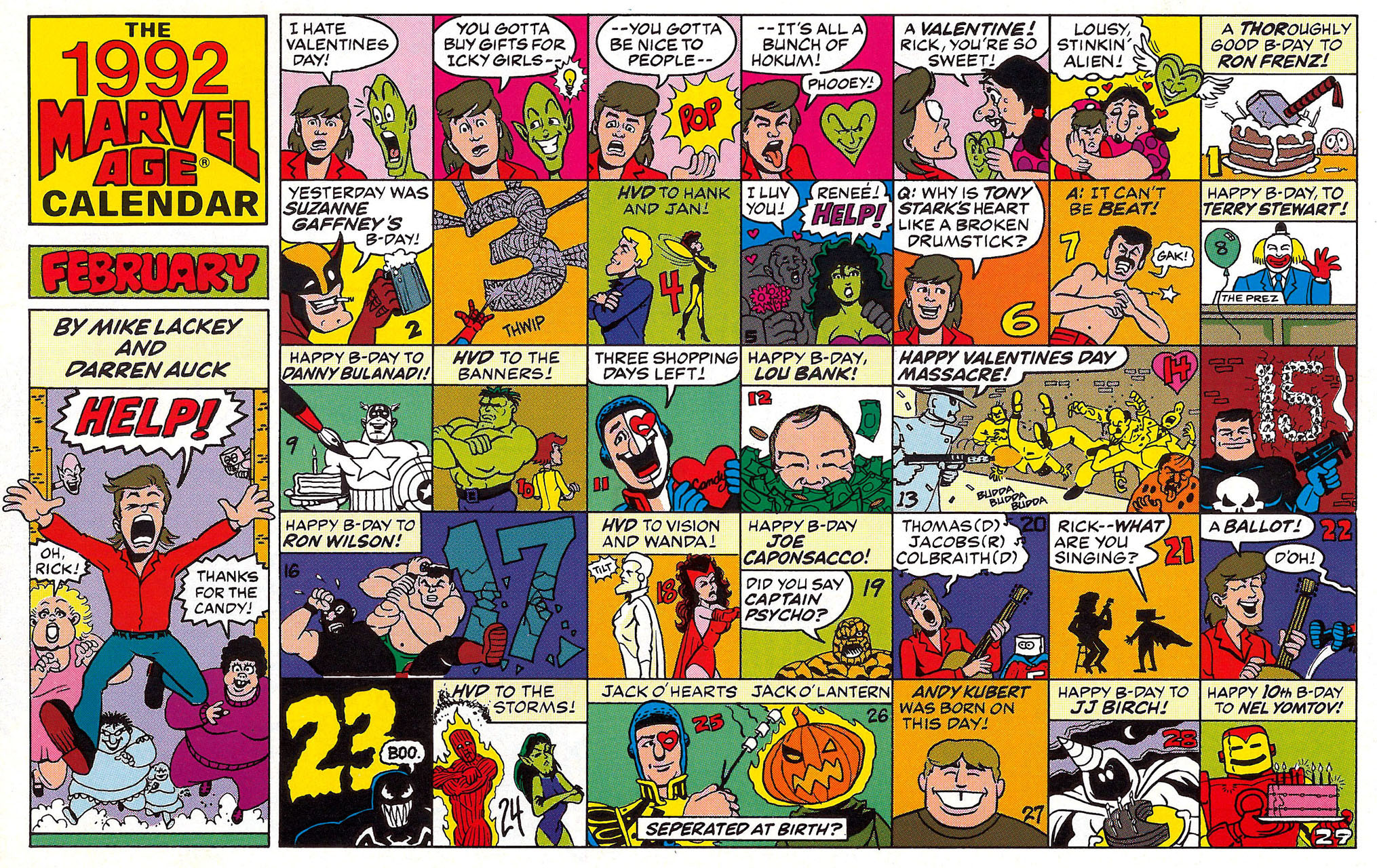 Read online Marvel Age comic -  Issue #110 - 35