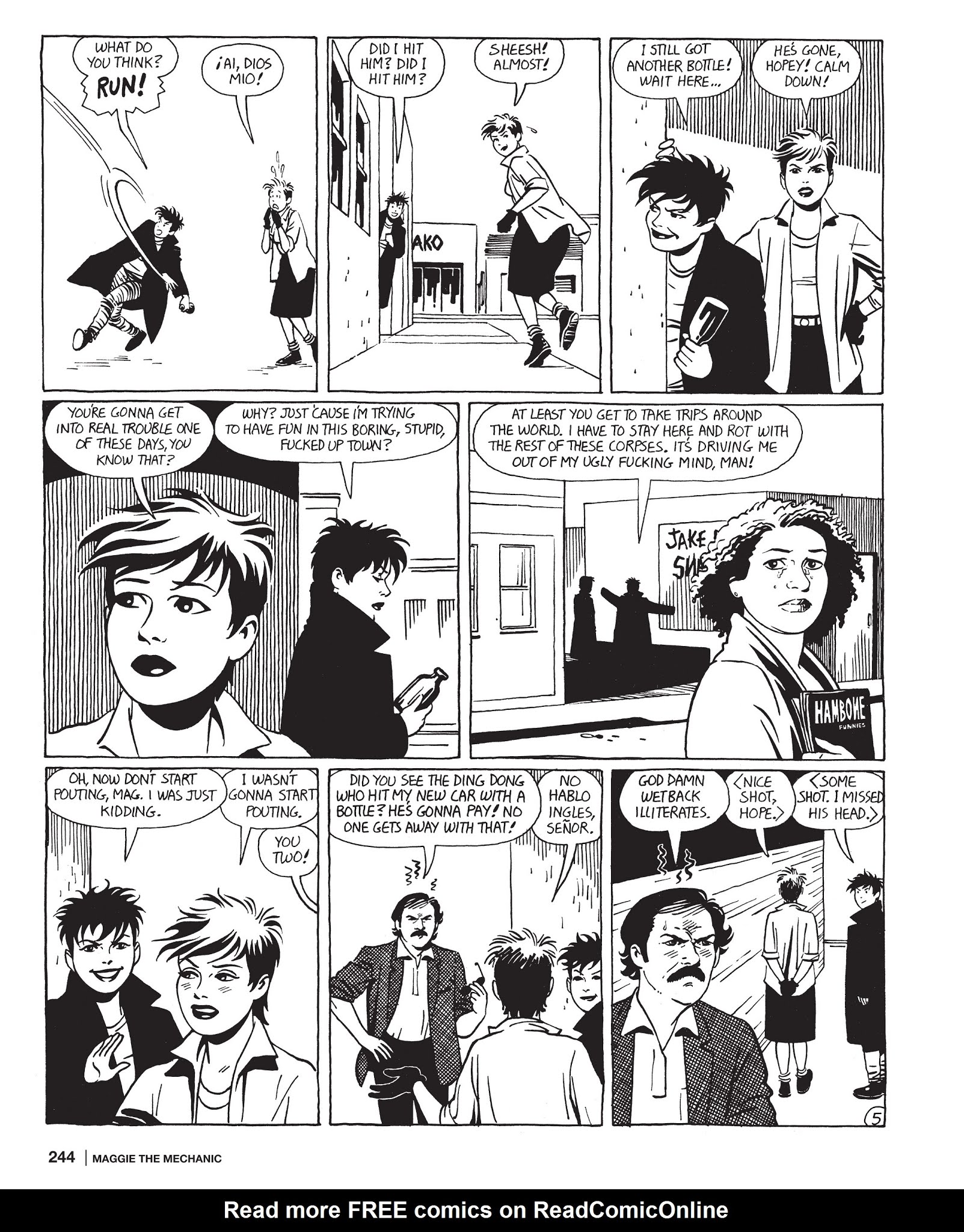 Read online Maggie the Mechanic: The Love & Rockets Library - Locas comic -  Issue # TPB (Part 3) - 55