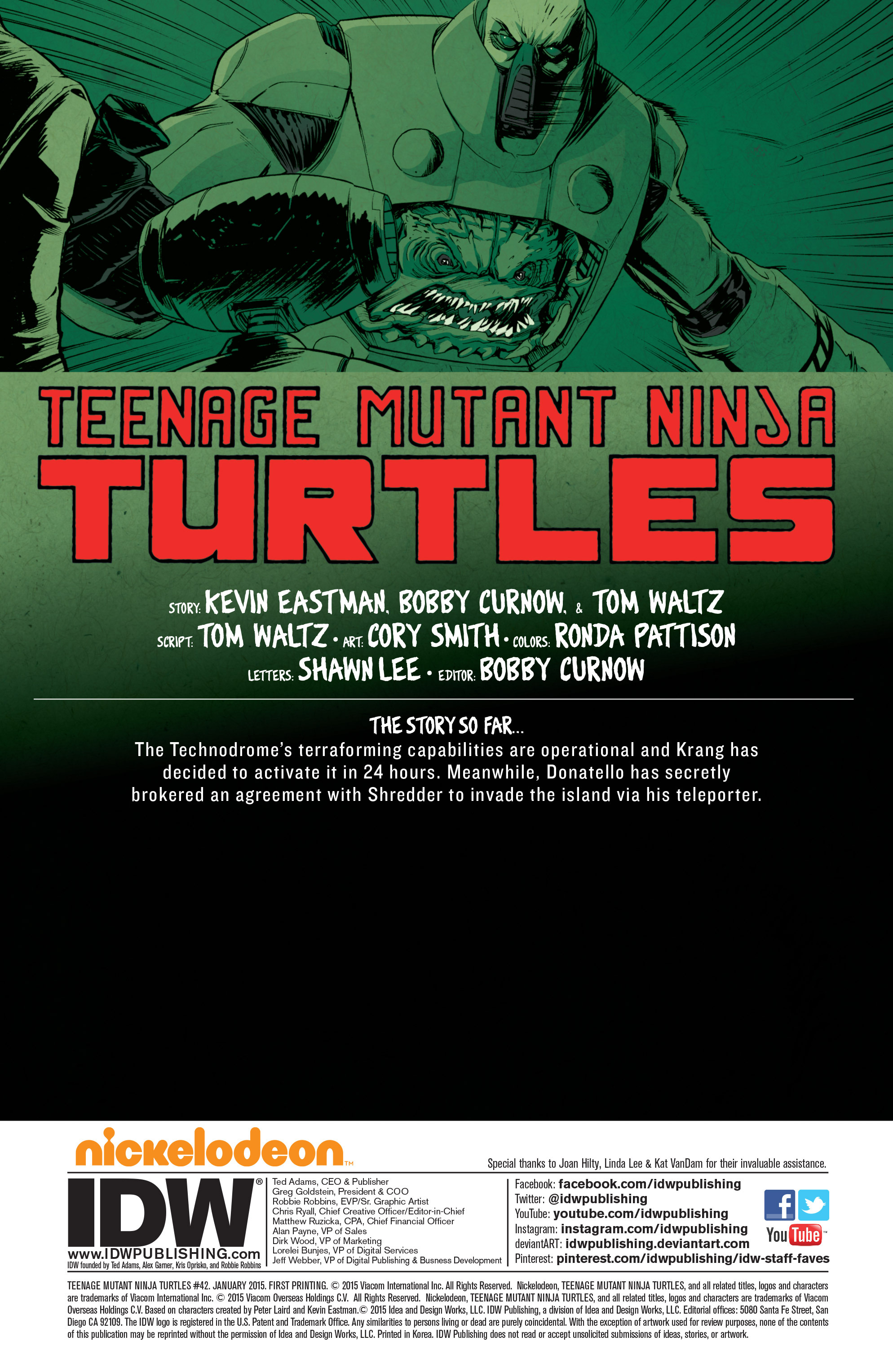 Read online Teenage Mutant Ninja Turtles (2011) comic -  Issue #42 - 4