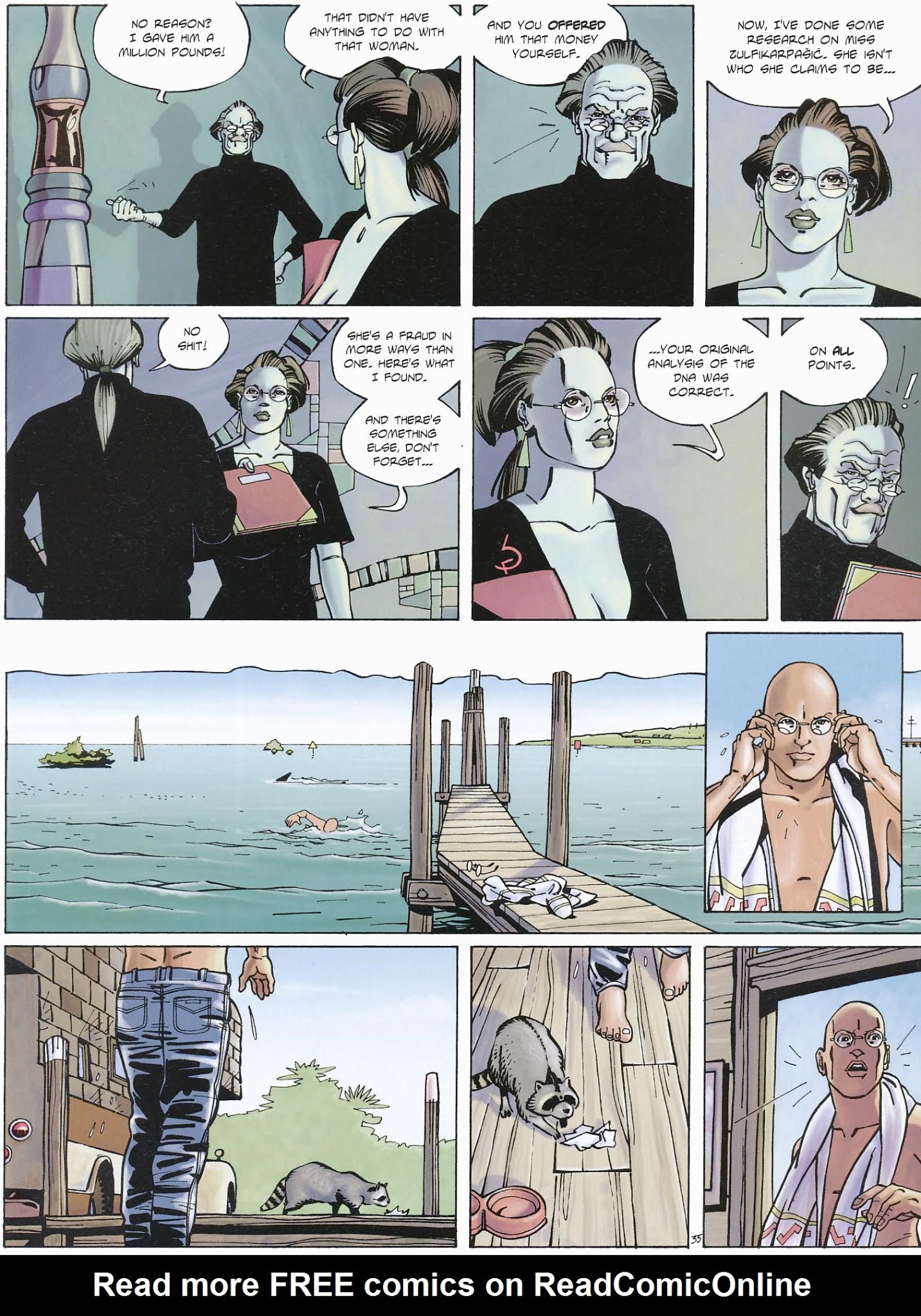 Read online Dallas Barr comic -  Issue #5 - 37