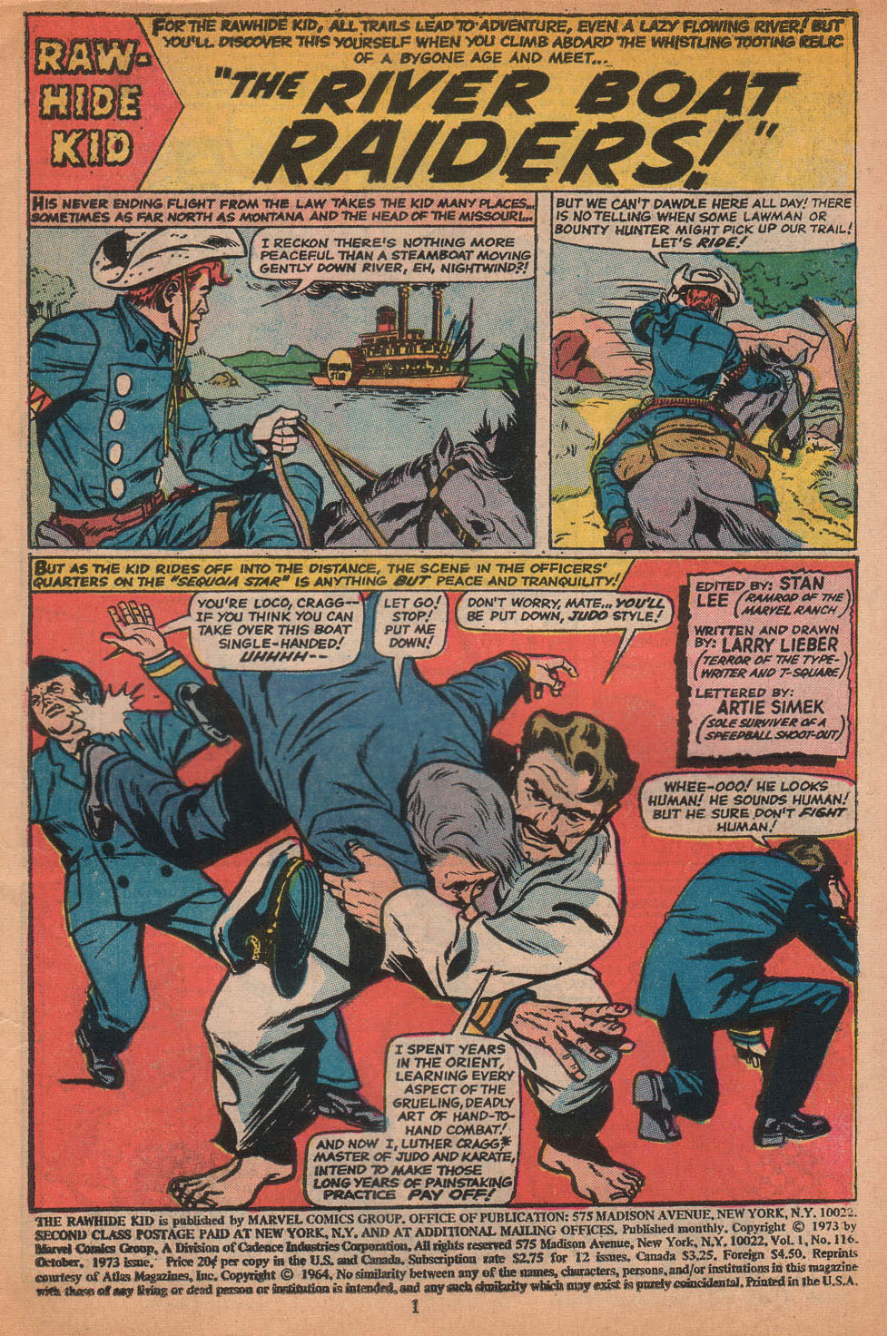 Read online The Rawhide Kid comic -  Issue #116 - 3