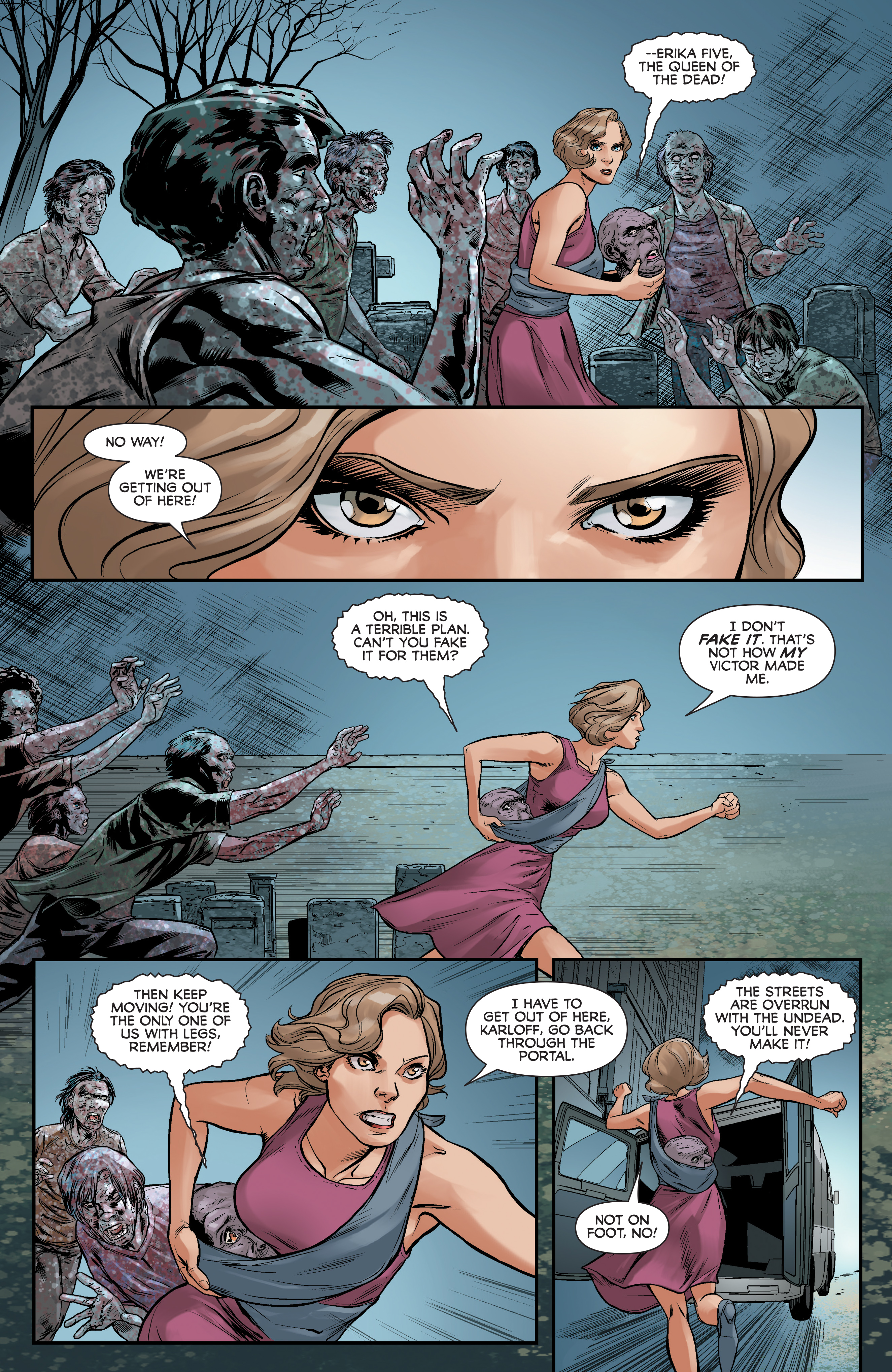 Read online Dean Koontz's Frankenstein: Storm Surge comic -  Issue #6 - 16
