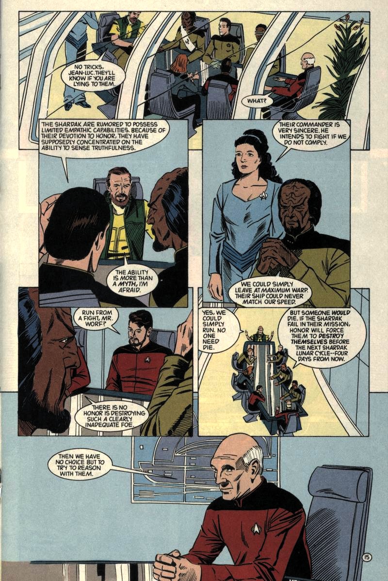 Read online Star Trek: The Next Generation (1989) comic -  Issue #29 - 16