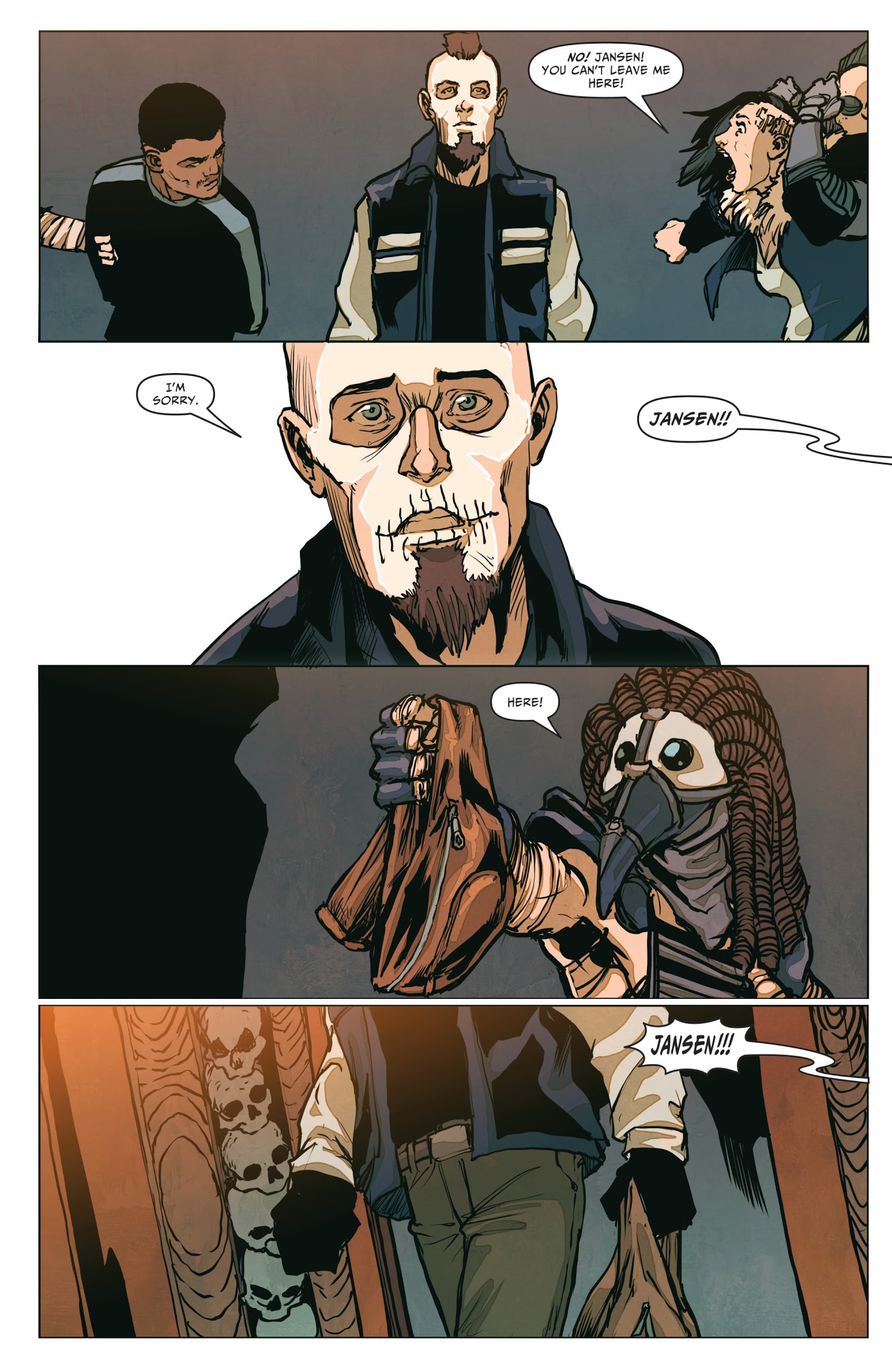 Read online The Courier: From the Ashes comic -  Issue #5 - 9