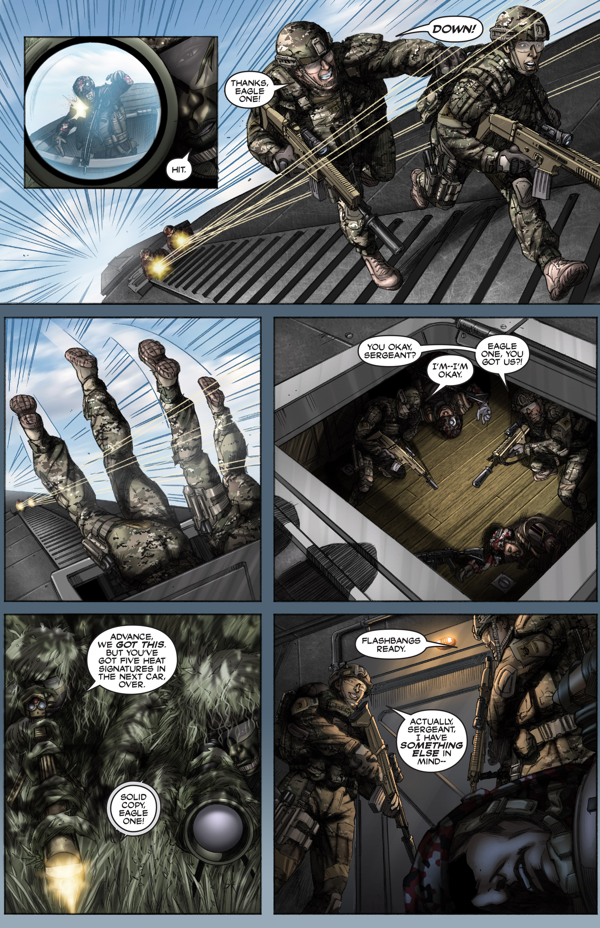Read online America's Army comic -  Issue #12 - 13