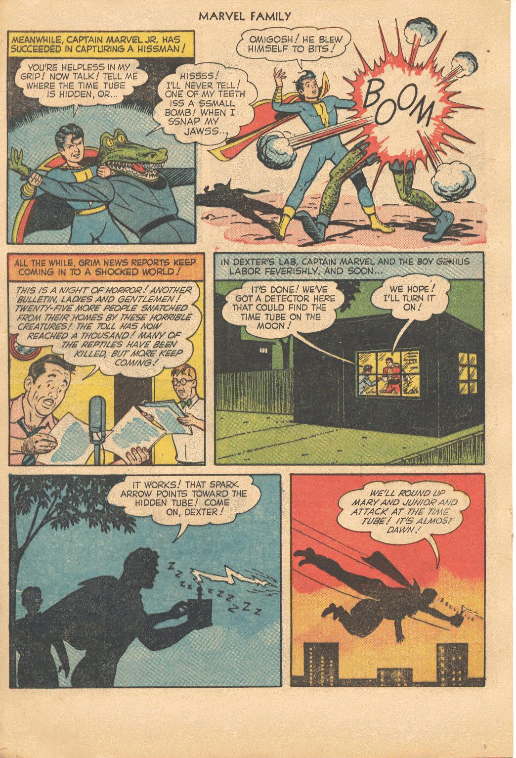 Read online The Marvel Family comic -  Issue #74 - 20