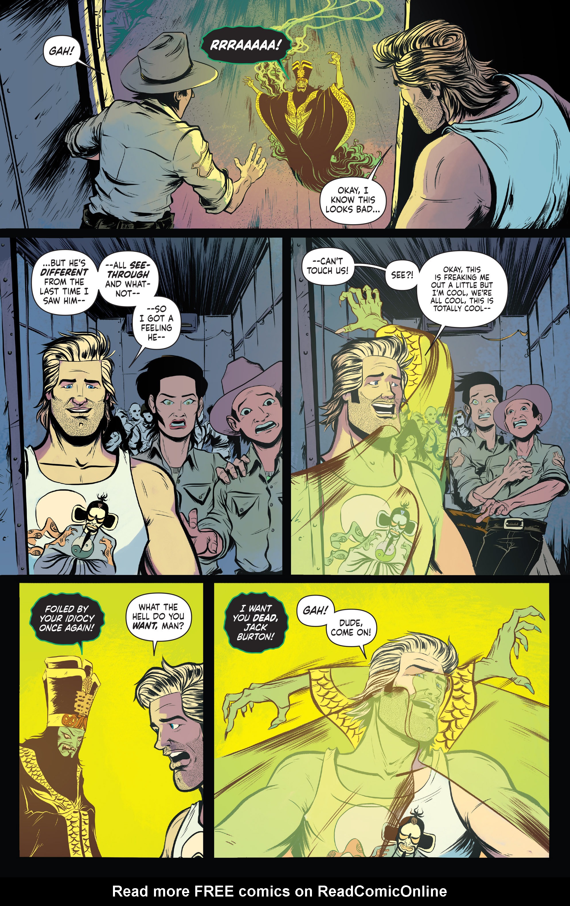 Read online Big Trouble in Little China/Escape From New York comic -  Issue #3 - 13