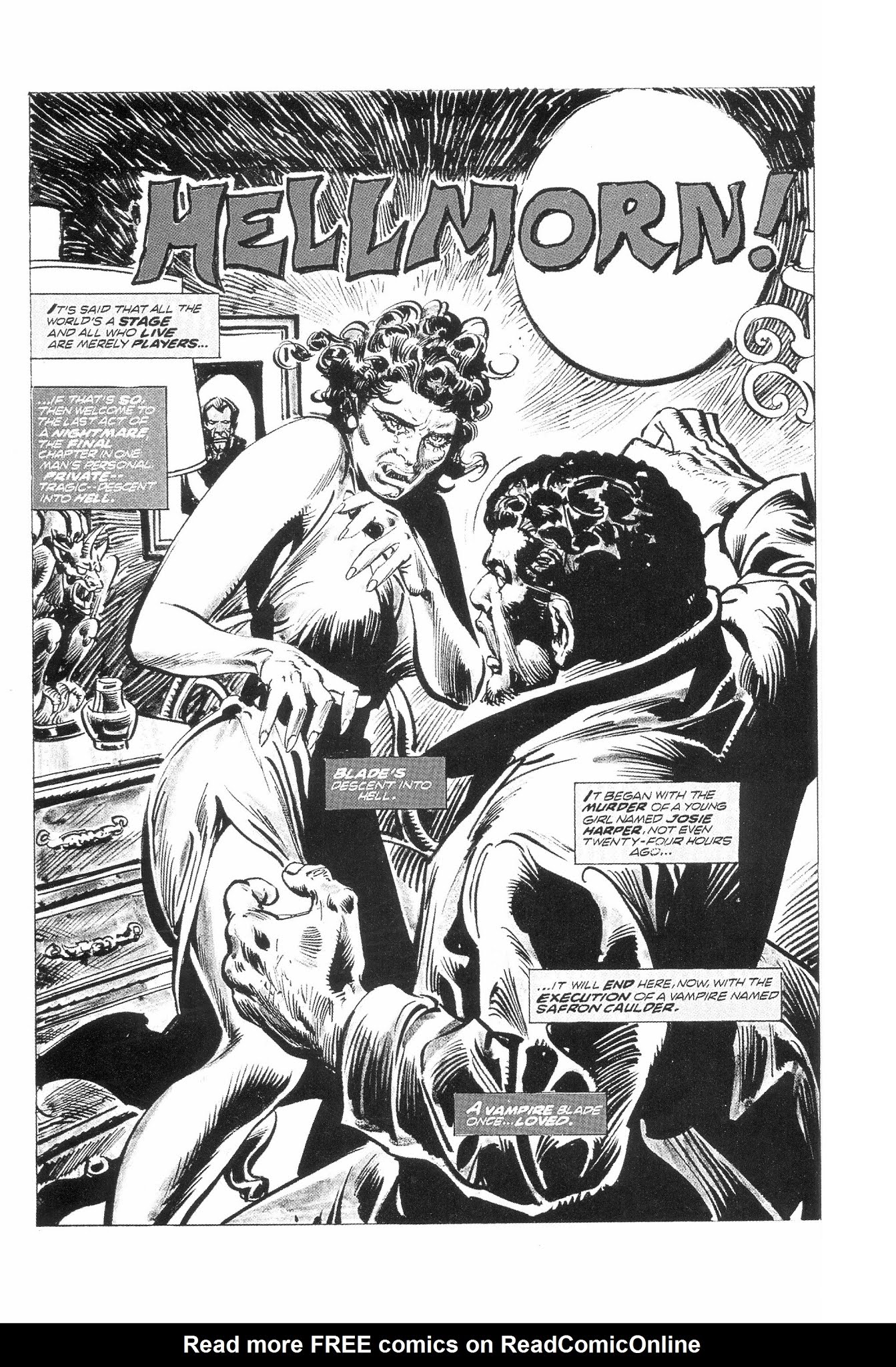 Read online Blade: Black & White comic -  Issue # TPB - 68