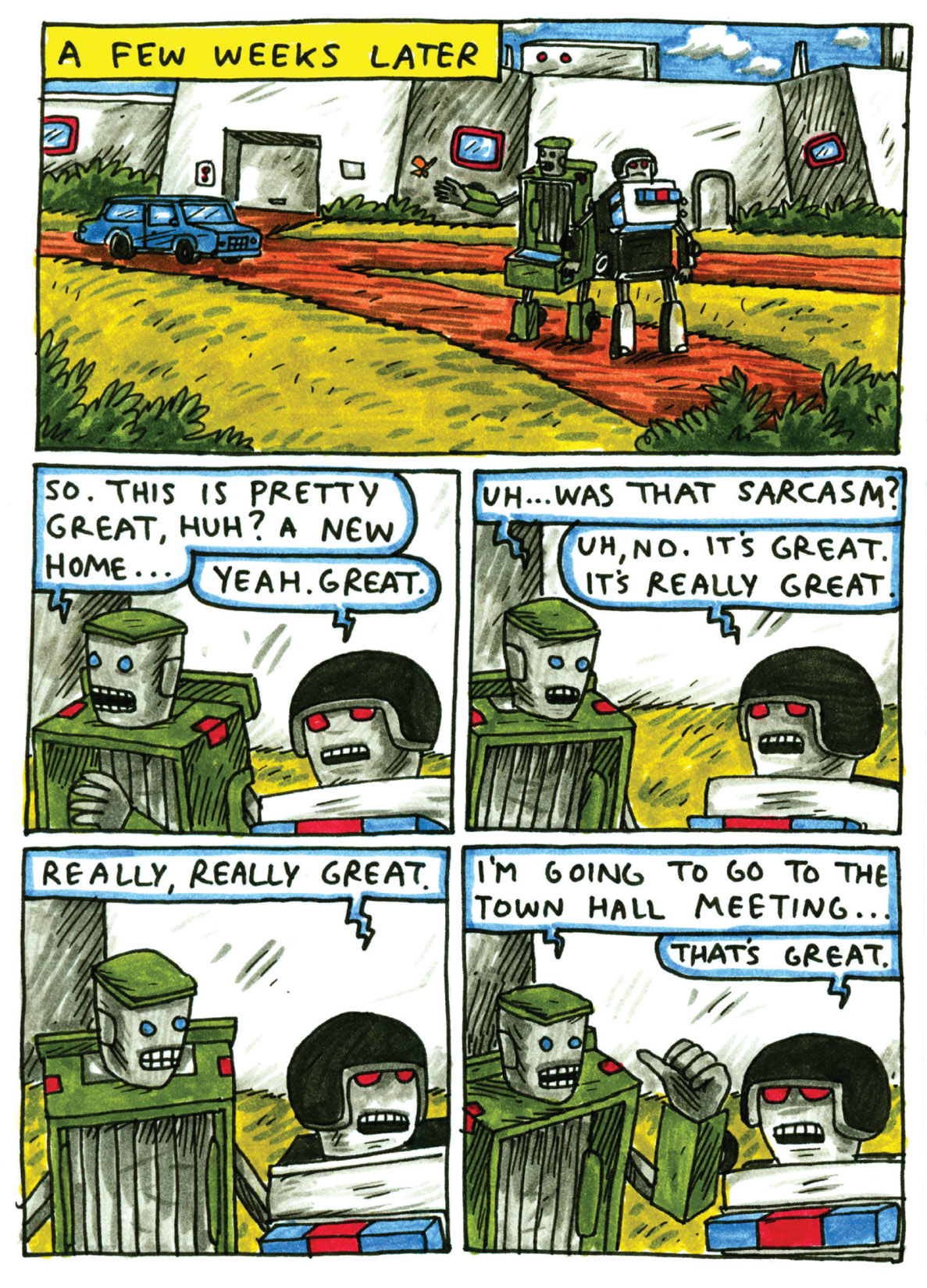 Read online Incredible Change-Bots comic -  Issue # TPB 2 - 138