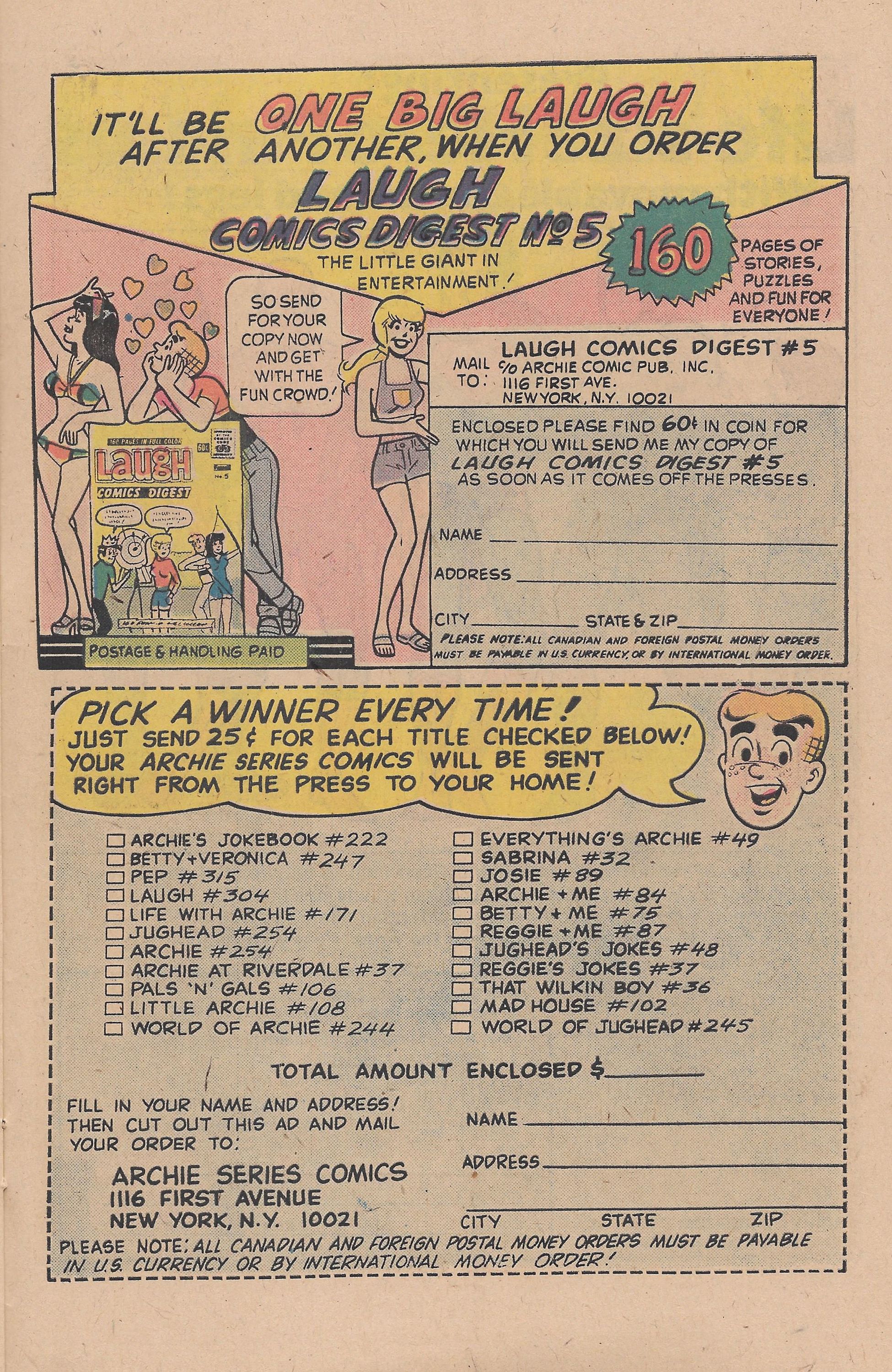 Read online Life With Archie (1958) comic -  Issue #170 - 27