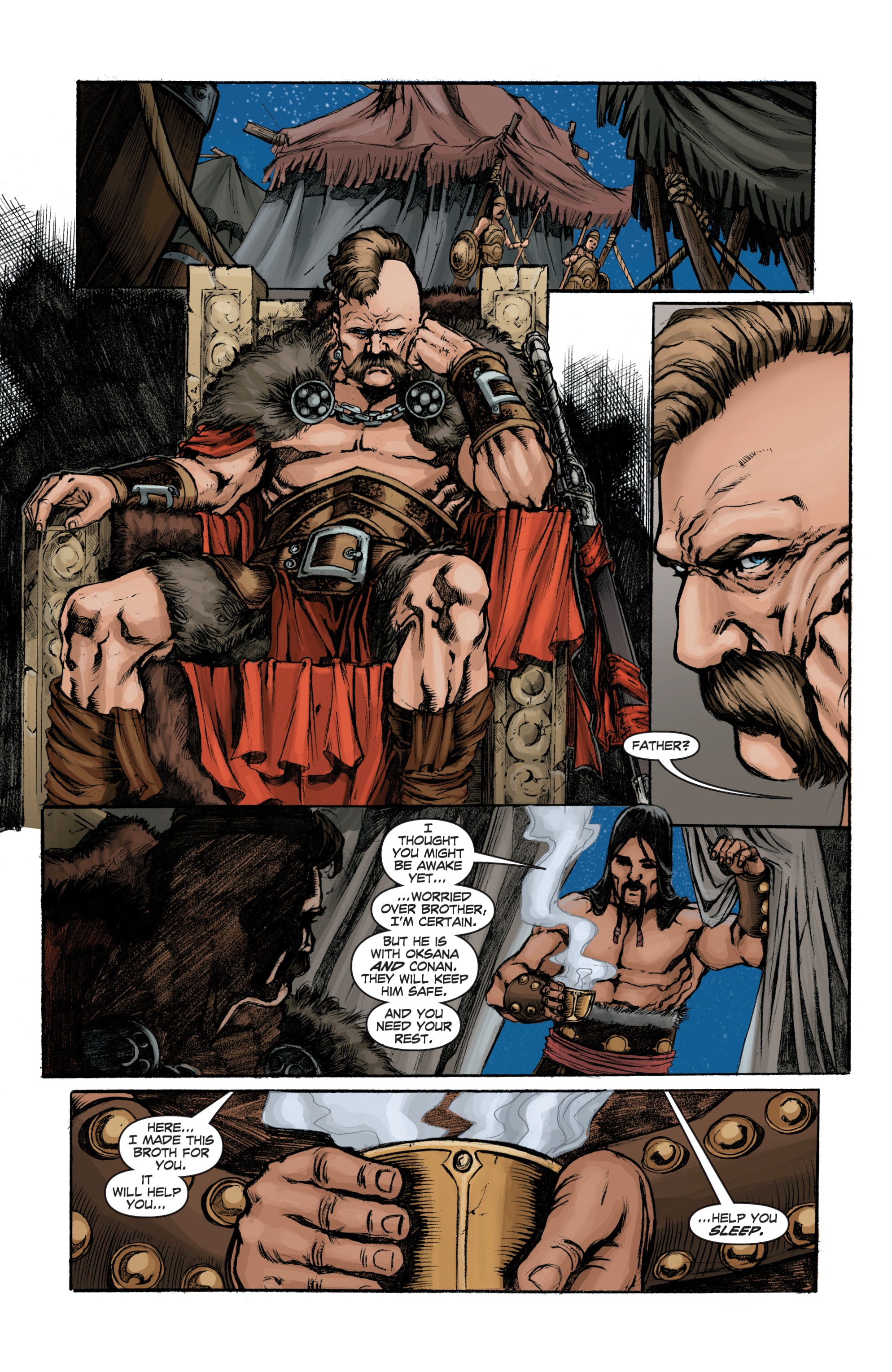 Read online Conan Chronicles Epic Collection comic -  Issue # TPB Blood In His Wake (Part 3) - 1